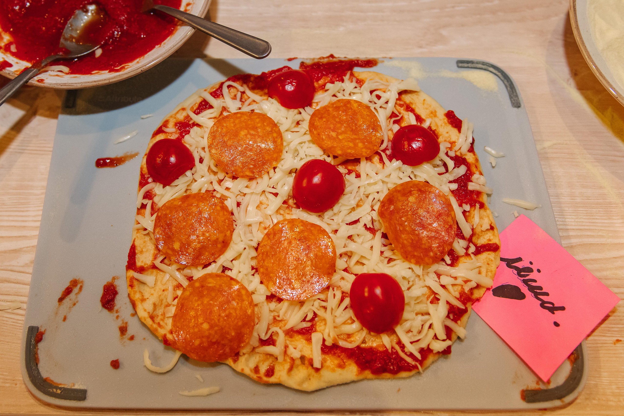 Гастродвор детский мастер-класс на Хеллоуин по приготовлению пиццы. Фотограф Валерия Голубева (Миронова)