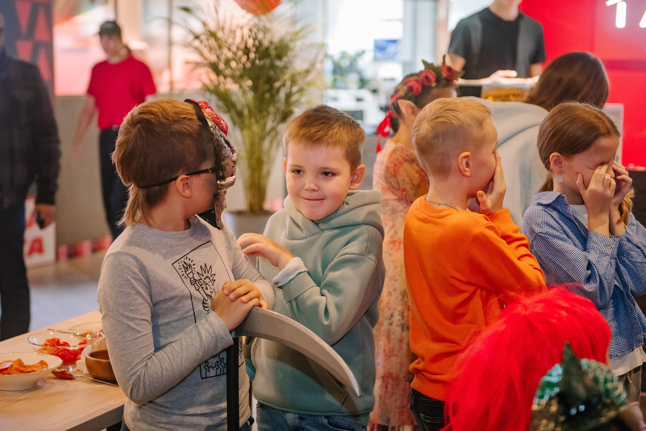 Гастродвор детский мастер-класс на Хеллоуин по приготовлению пиццы. Фотограф Валерия Голубева (Миронова)