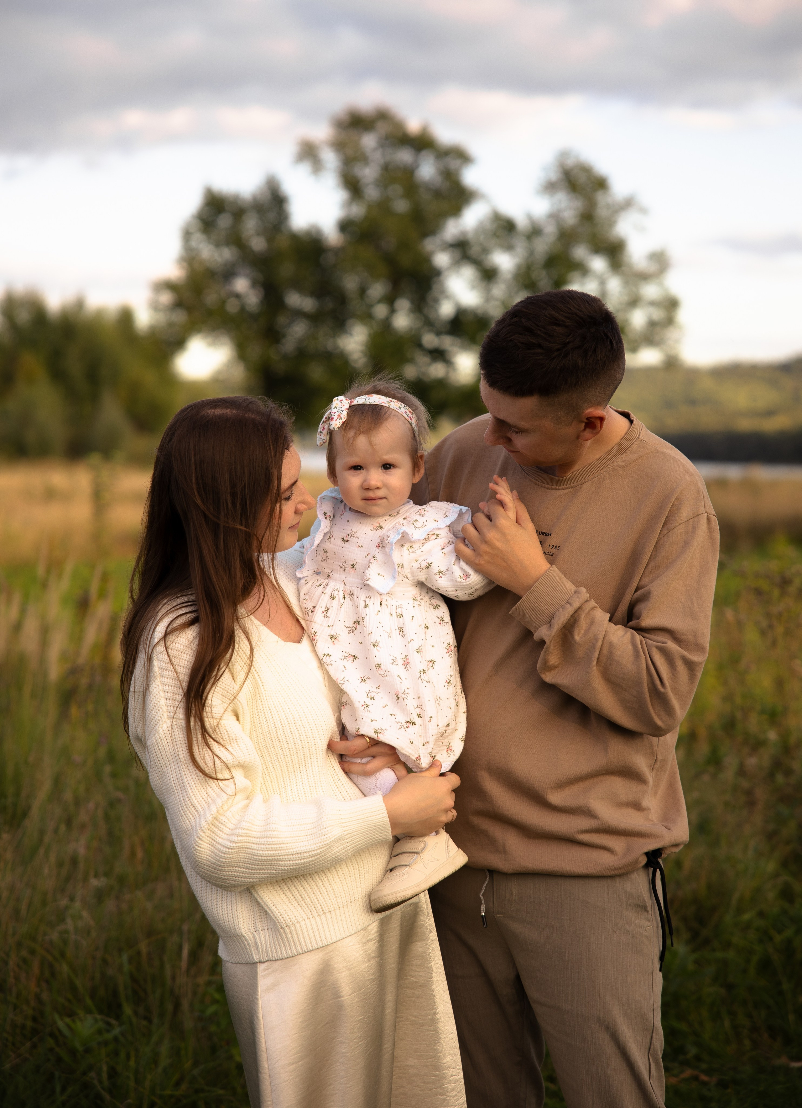 Семейная съемка на природе. Фотограф Ломакина Анастасия