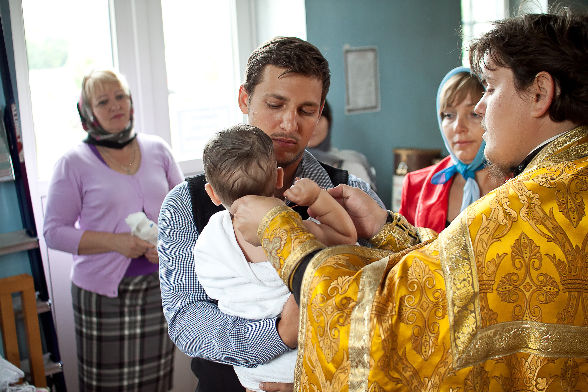 Крещение. Фотограф Яков Поспехов