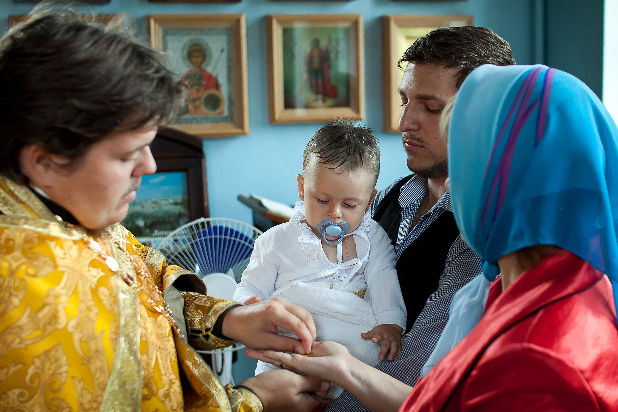 Крещение. Фотограф Яков Поспехов