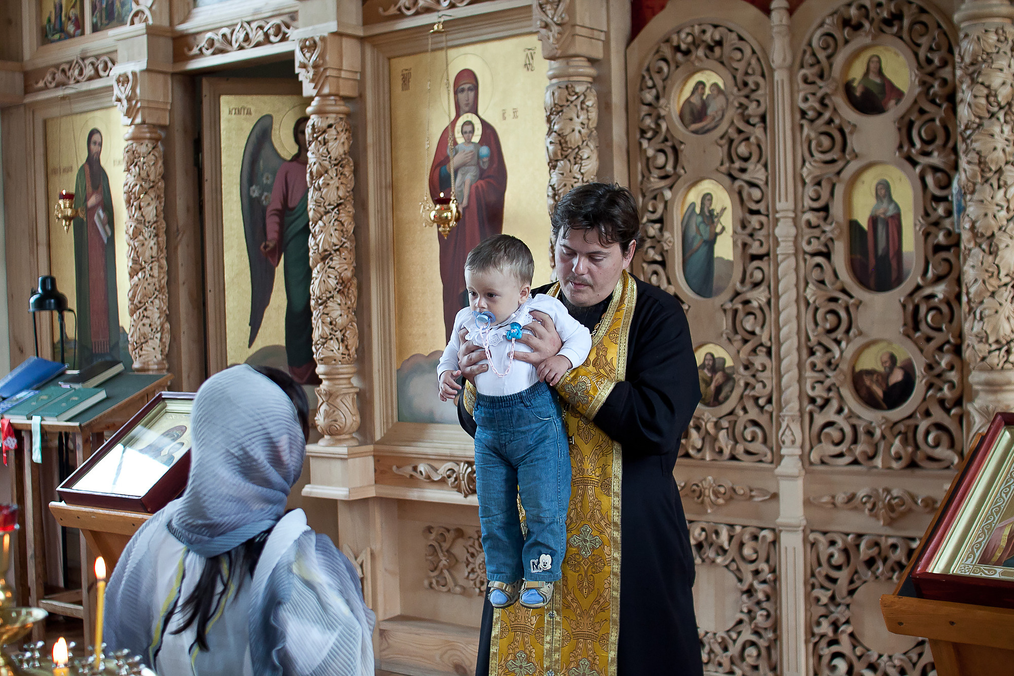 Крещение. Фотограф Яков Поспехов