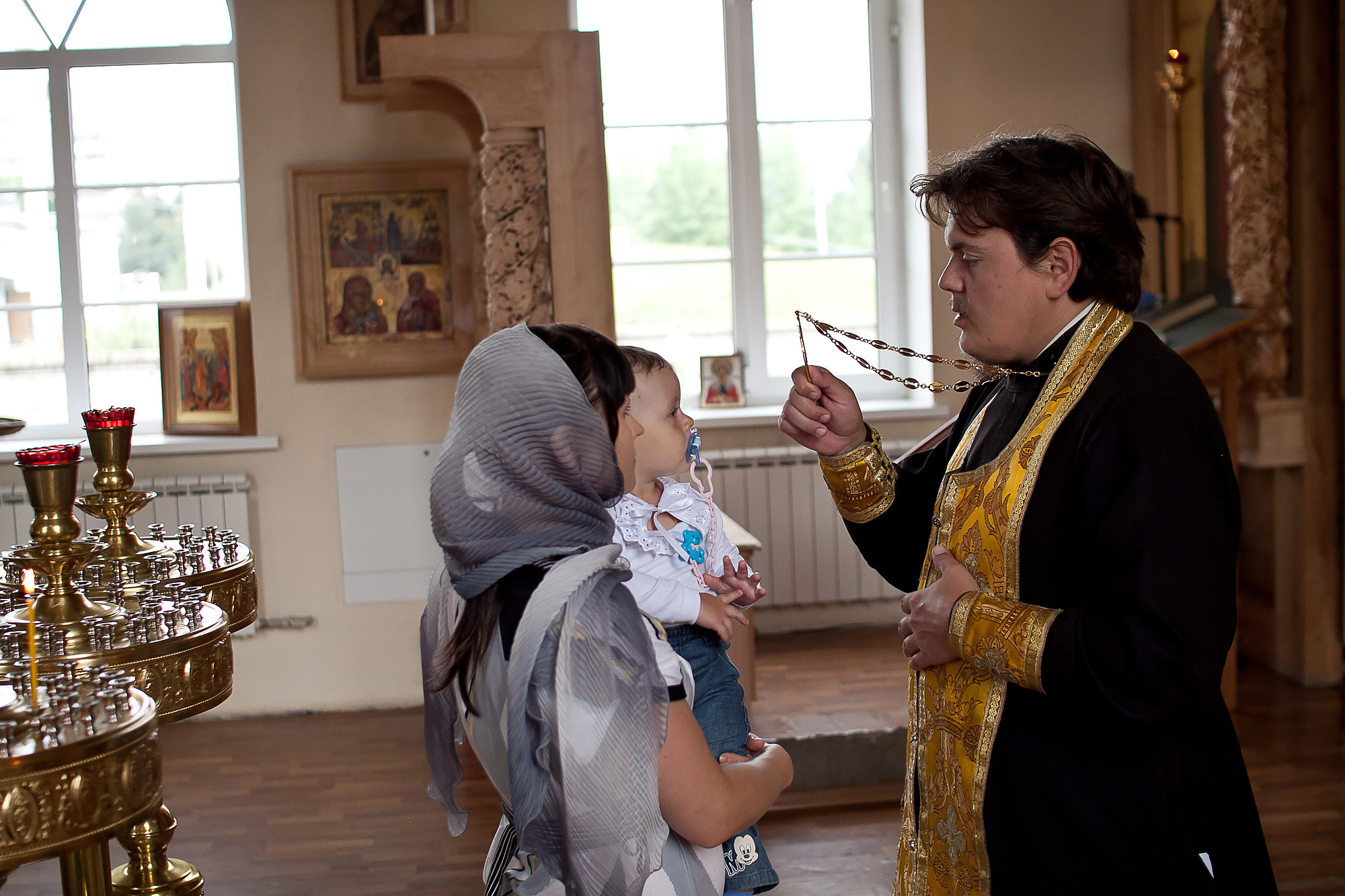 Крещение. Фотограф Яков Поспехов