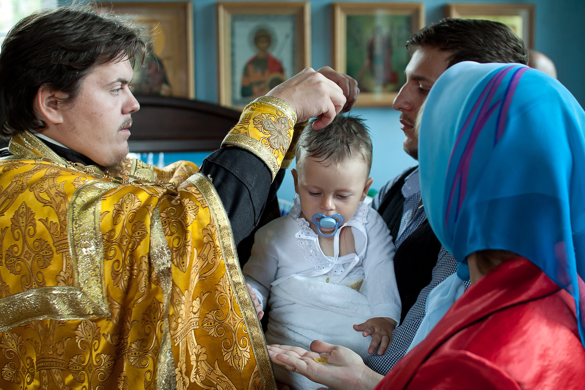 Крещение. Фотограф Яков Поспехов