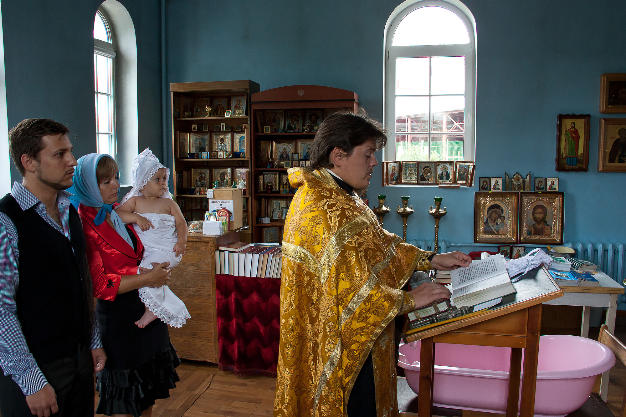 Крещение. Фотограф Яков Поспехов