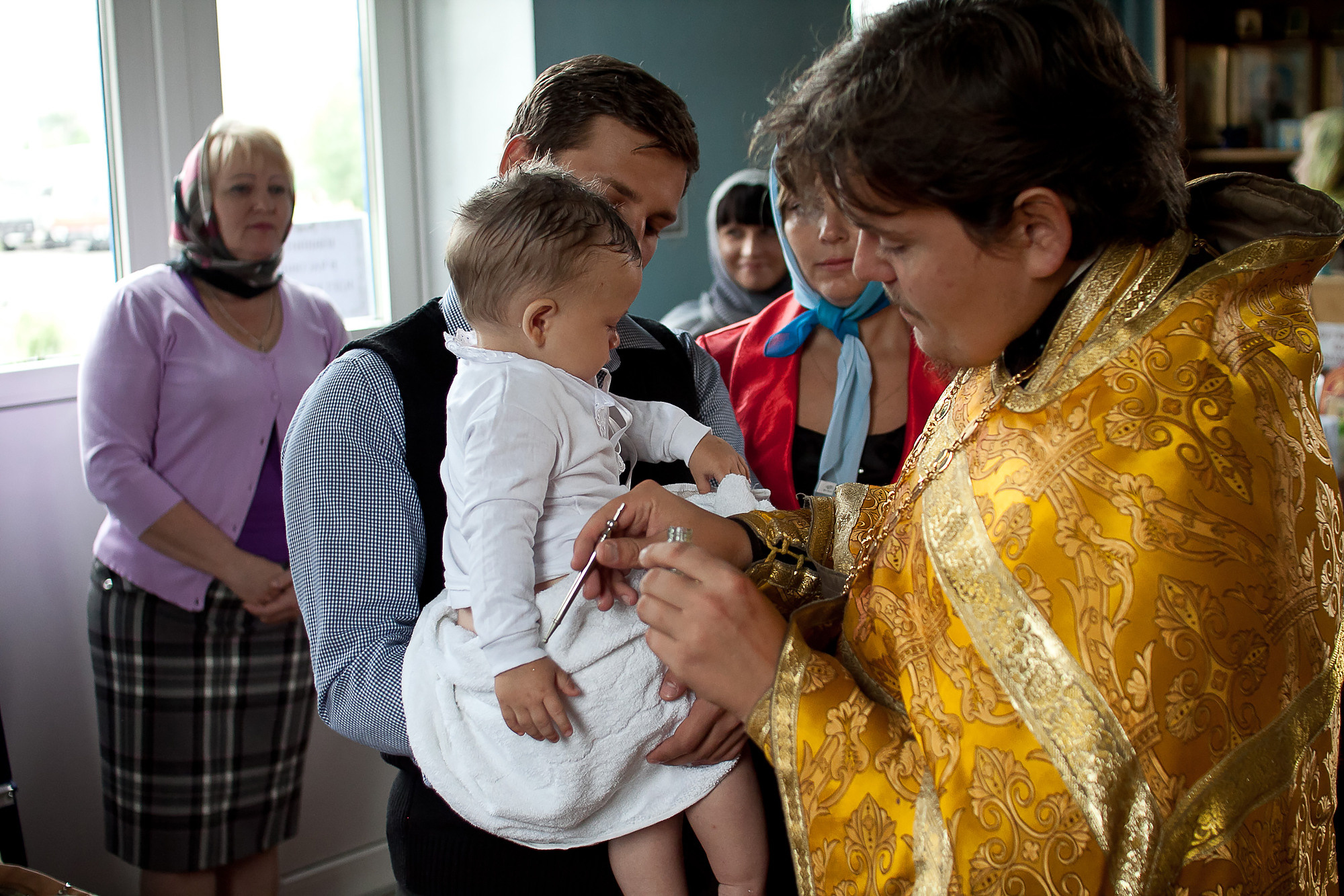 Крещение. Фотограф Яков Поспехов