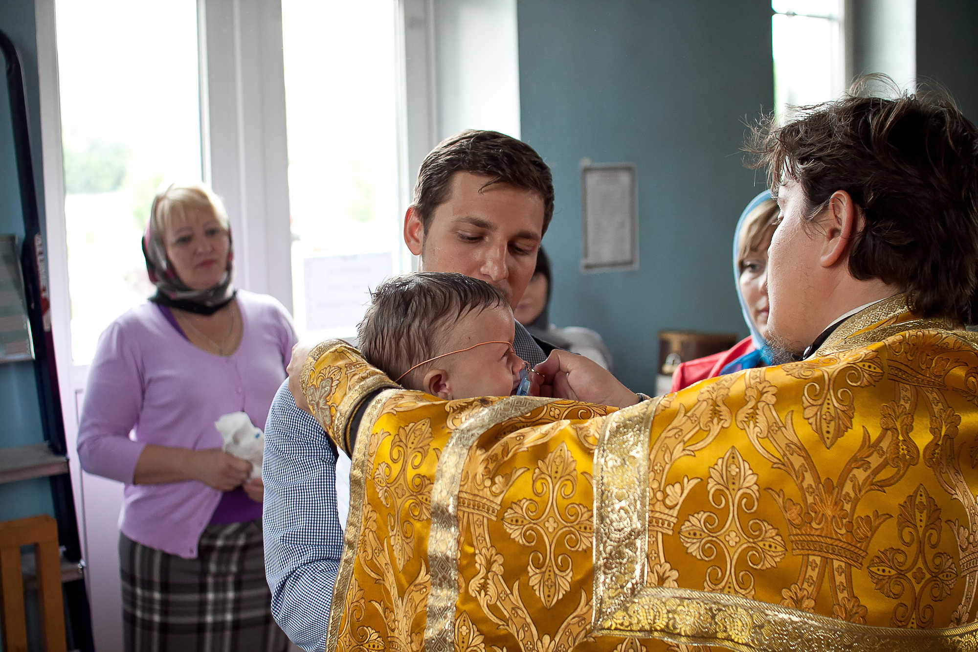 Крещение. Фотограф Яков Поспехов