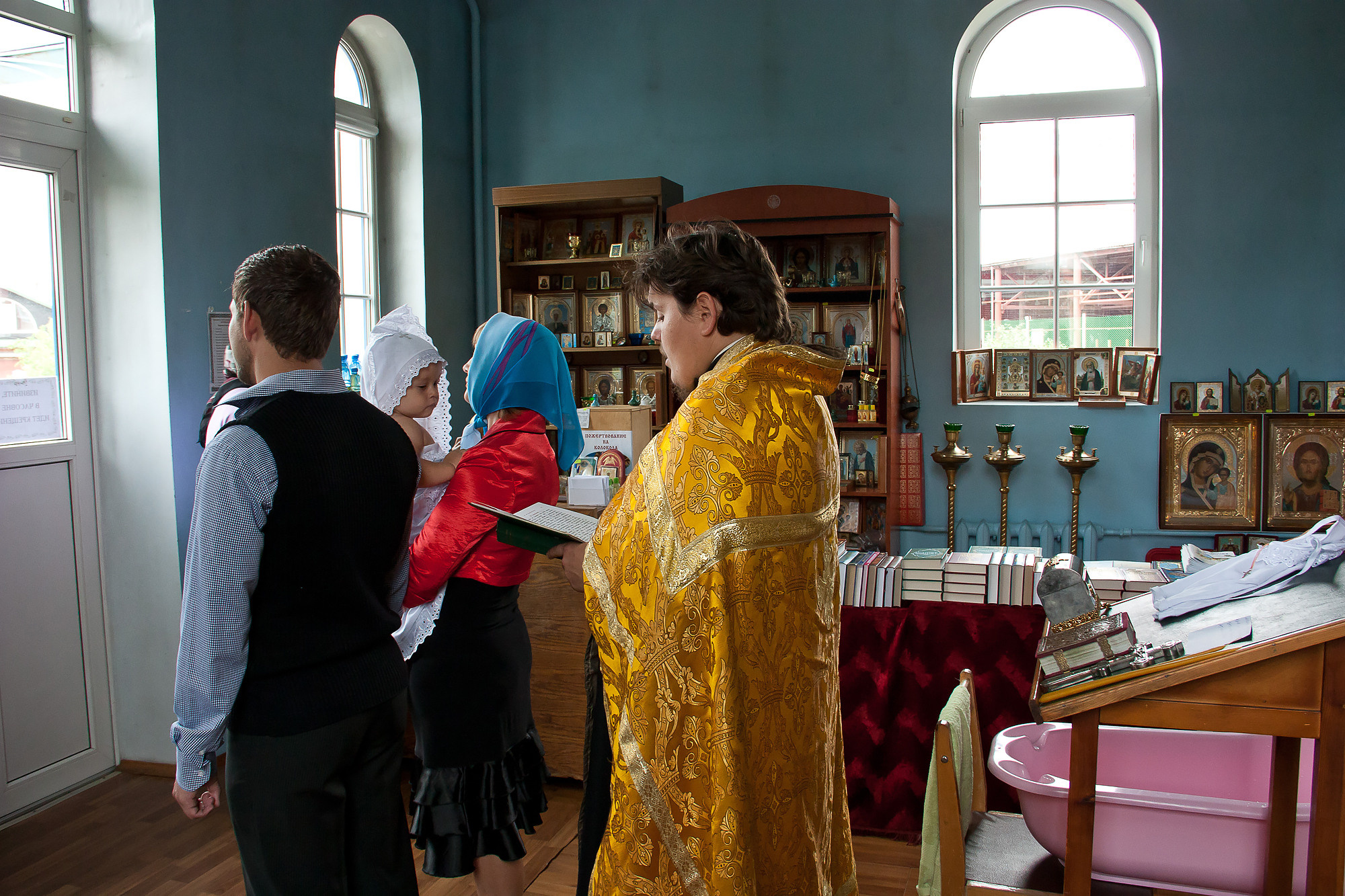 Крещение. Фотограф Яков Поспехов
