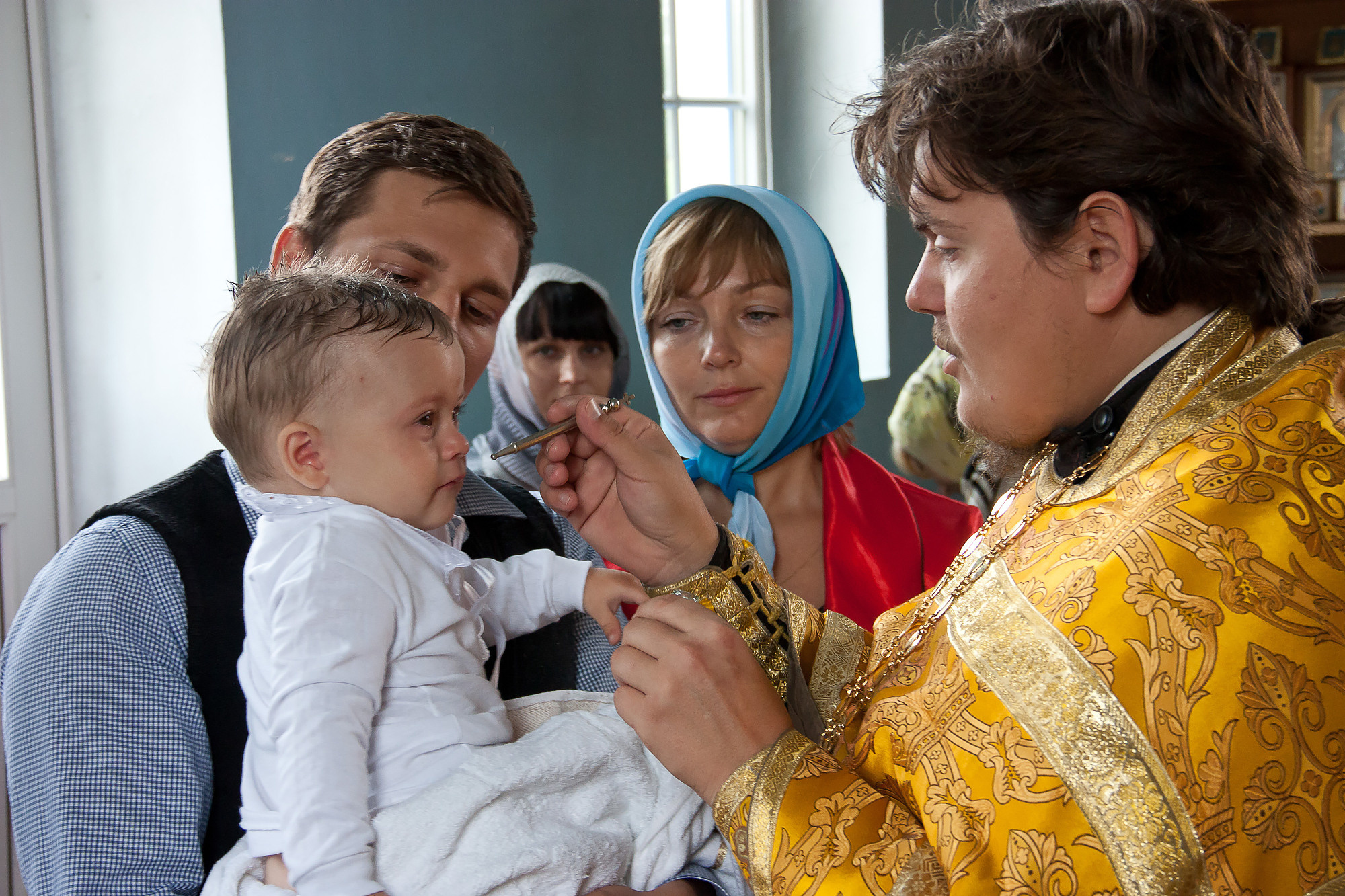 Крещение. Фотограф Яков Поспехов