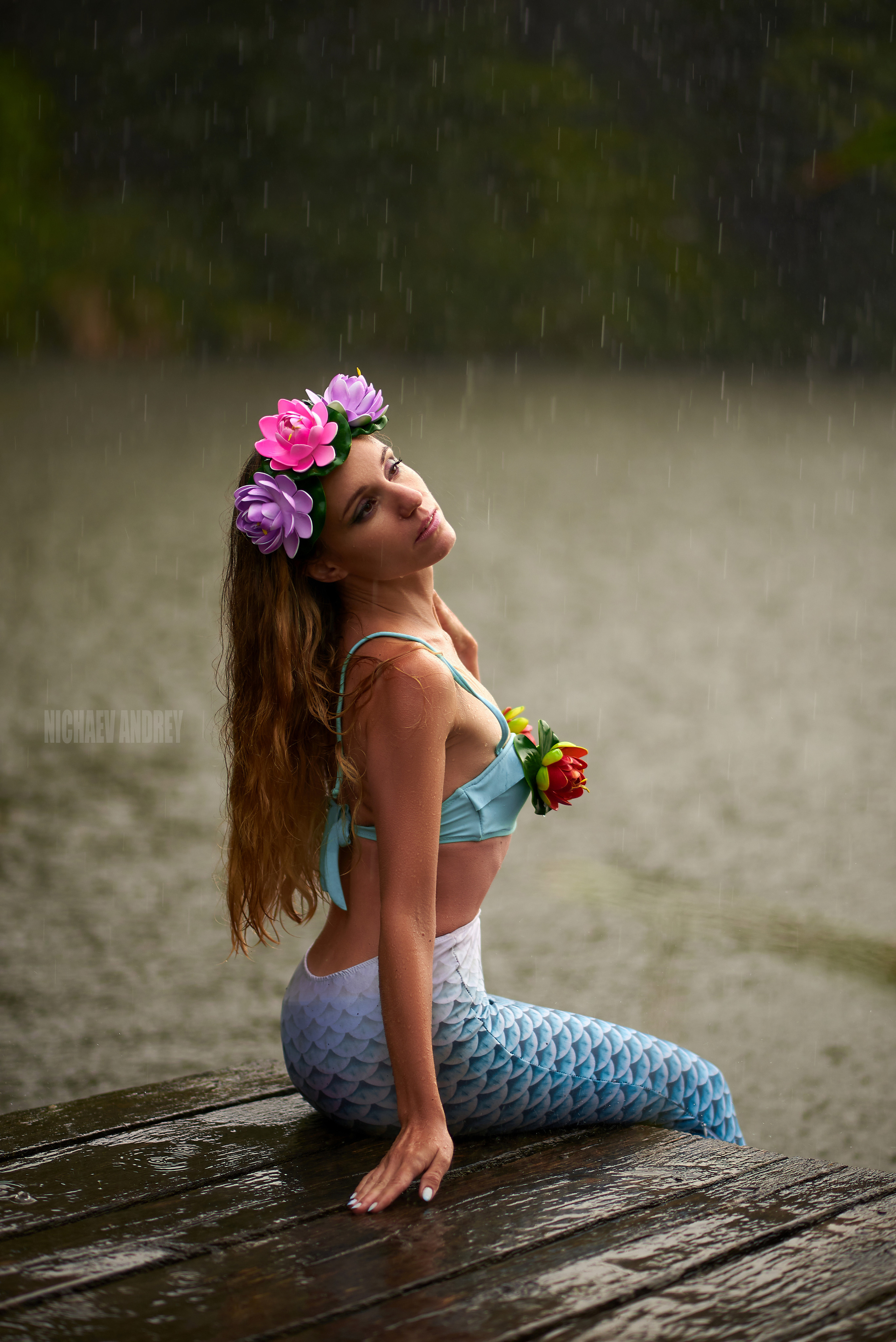 Бахчисарай, село Верхоречье, Мартовский ставок, русалка 2021. Фотограф | Крым | Бахчисарай | Симферополь | Севастополь