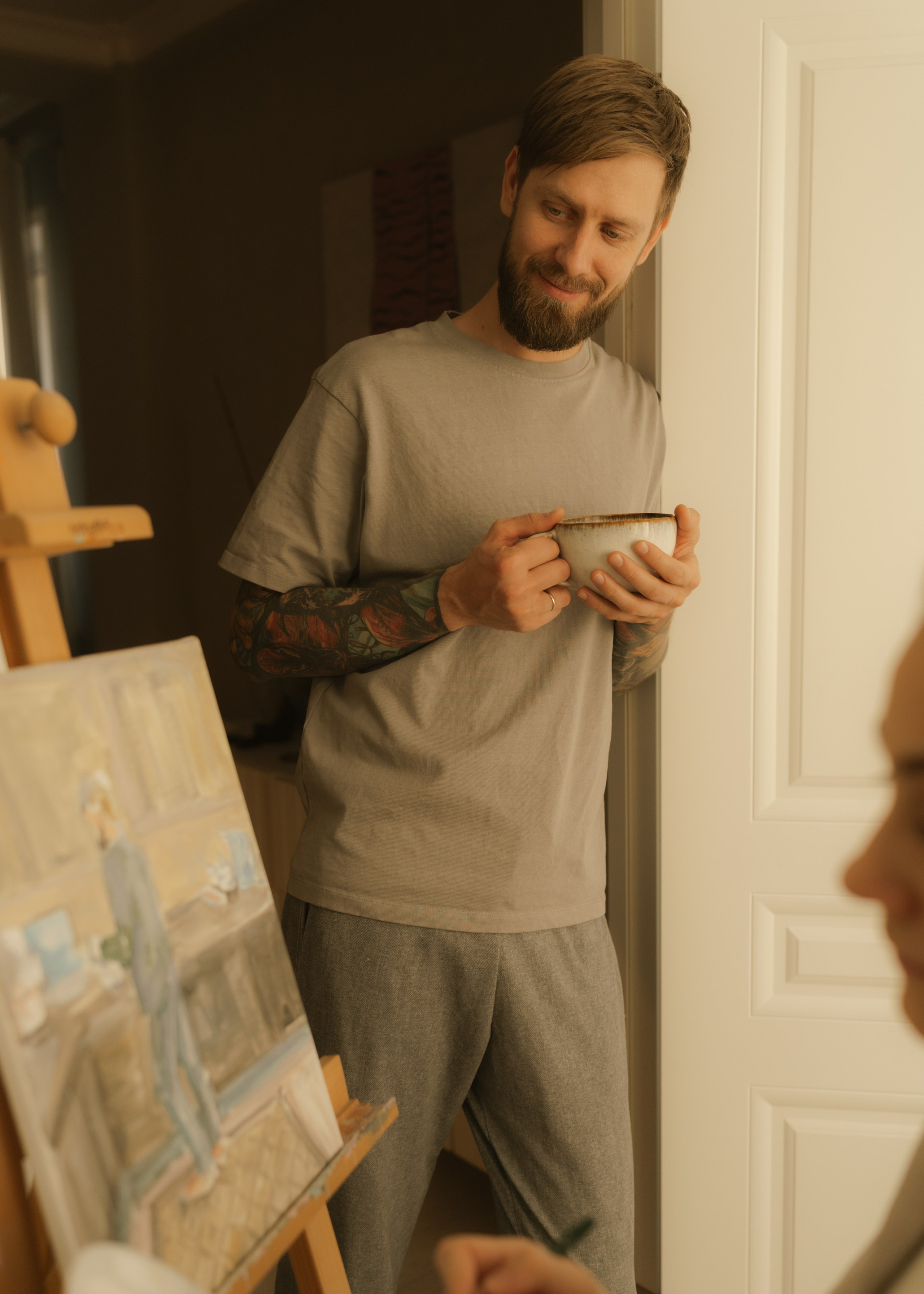 Катя и Андрей | домашняя. Фотограф в Новосибирске Диана Ильиных