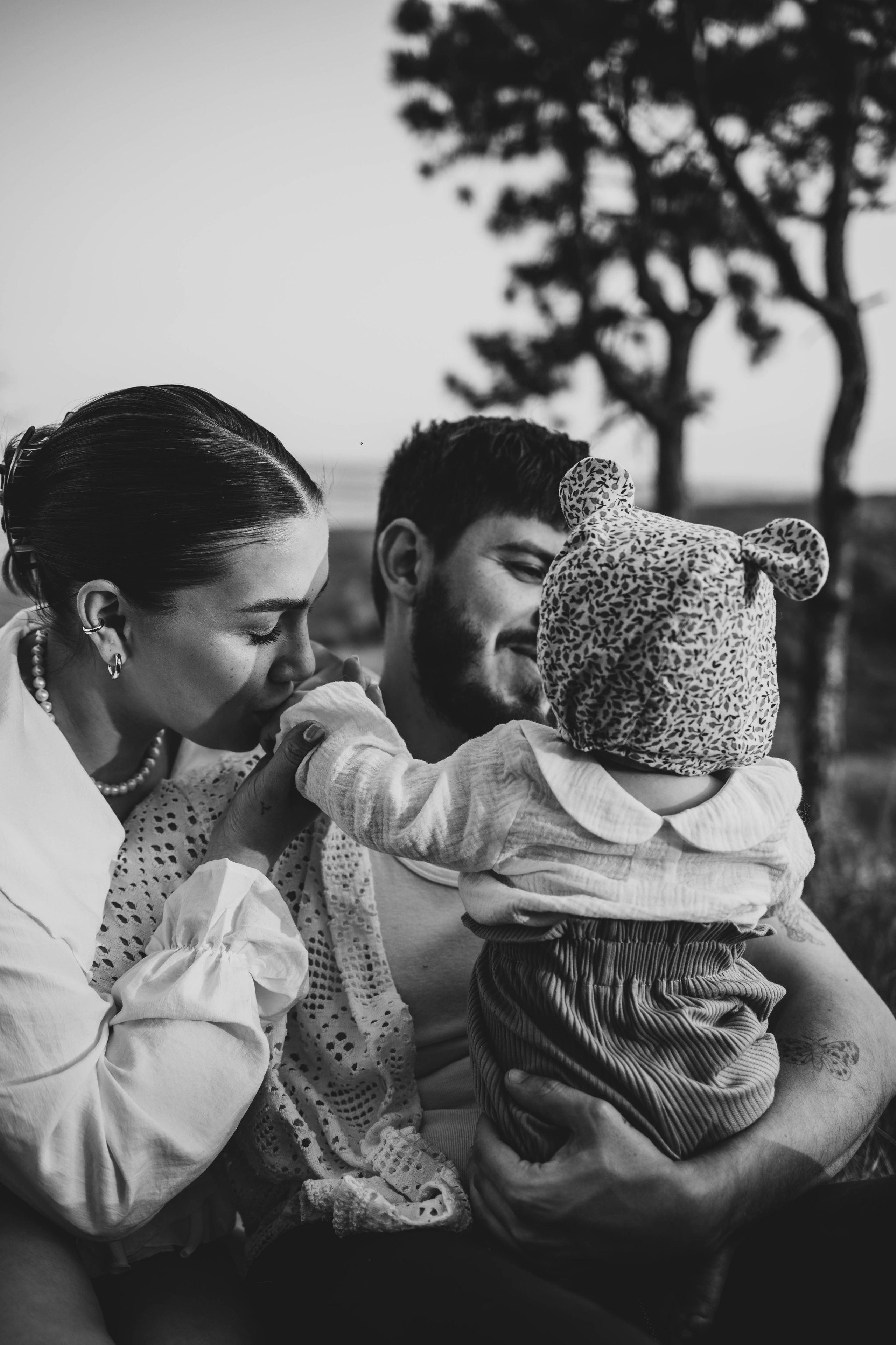 Про маленькую Аглаю и ее маму и папу. Фотограф Алевтина Матешук