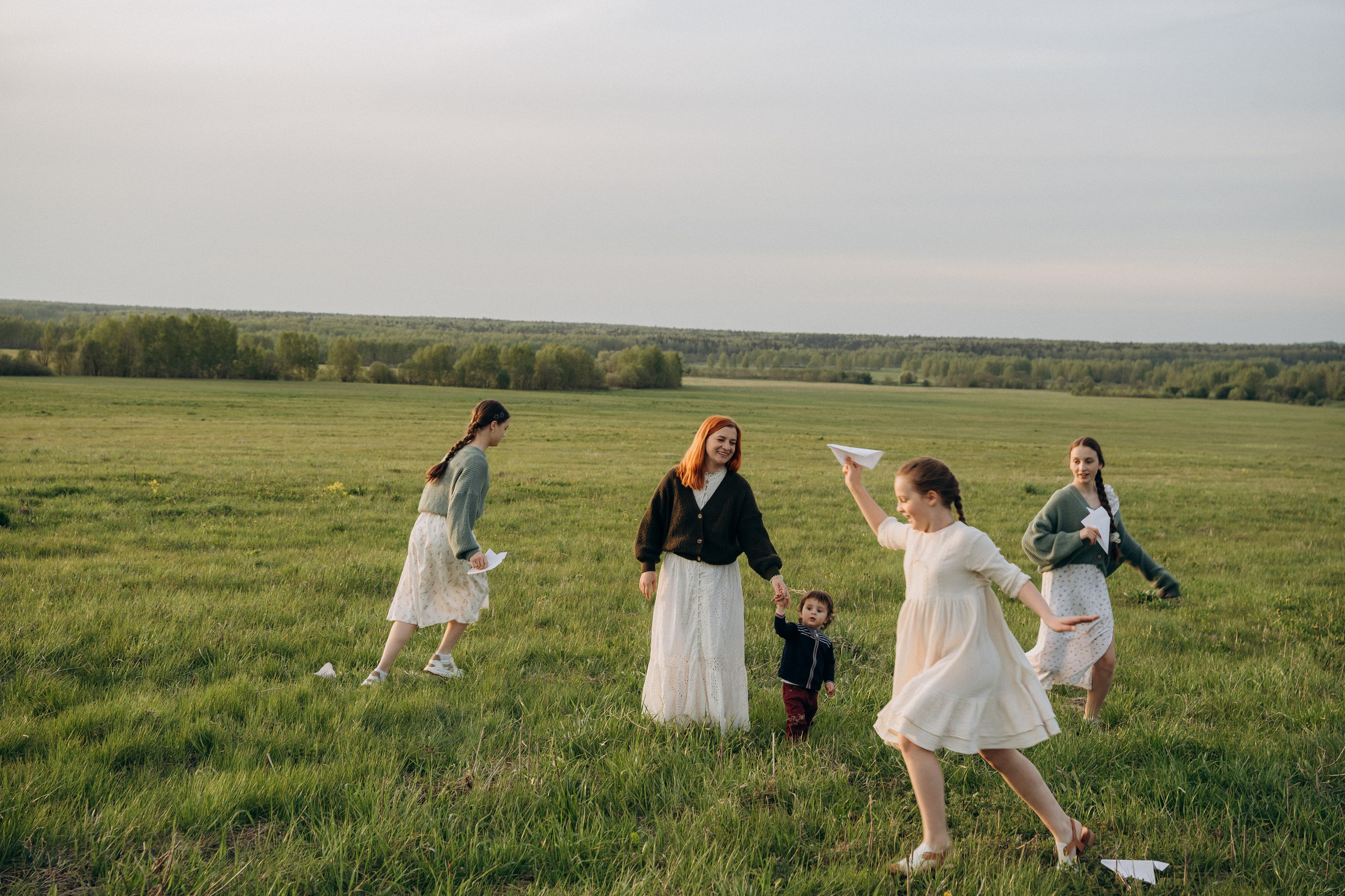 Семья Коломиных. Семейный фотограф в Клину и Москве Елена Храпунова