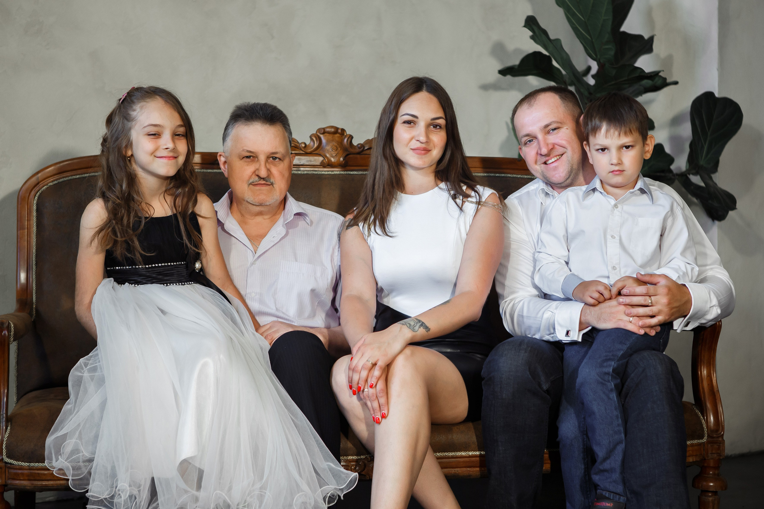 Очень большая семья, личные и парные портреты. Свадебный и портретный Фотограф в Липецке Дмитрий Котюков