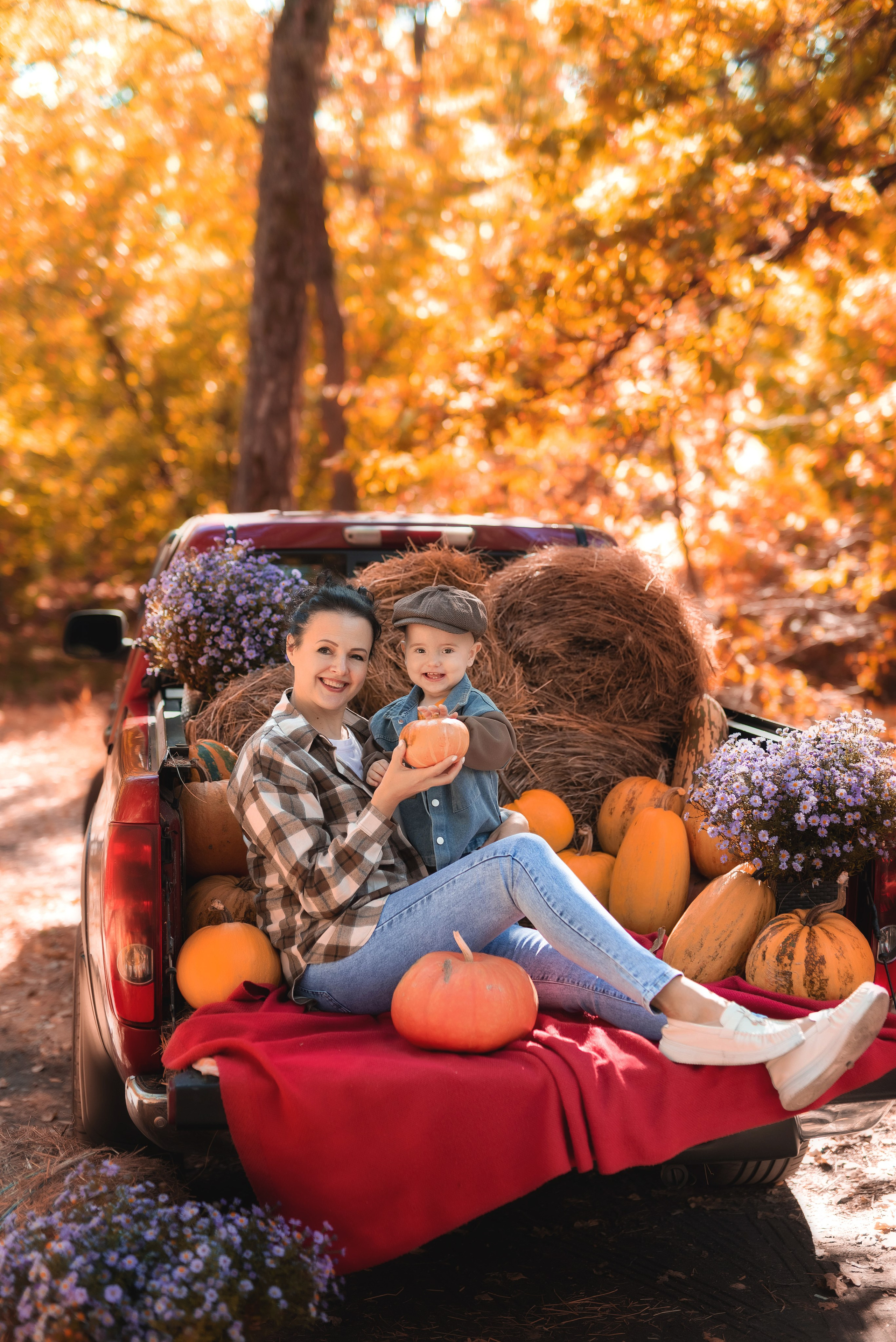 Осеняя фотосессия. Семейный, детский фотограф в Воронеже Анна Никитина