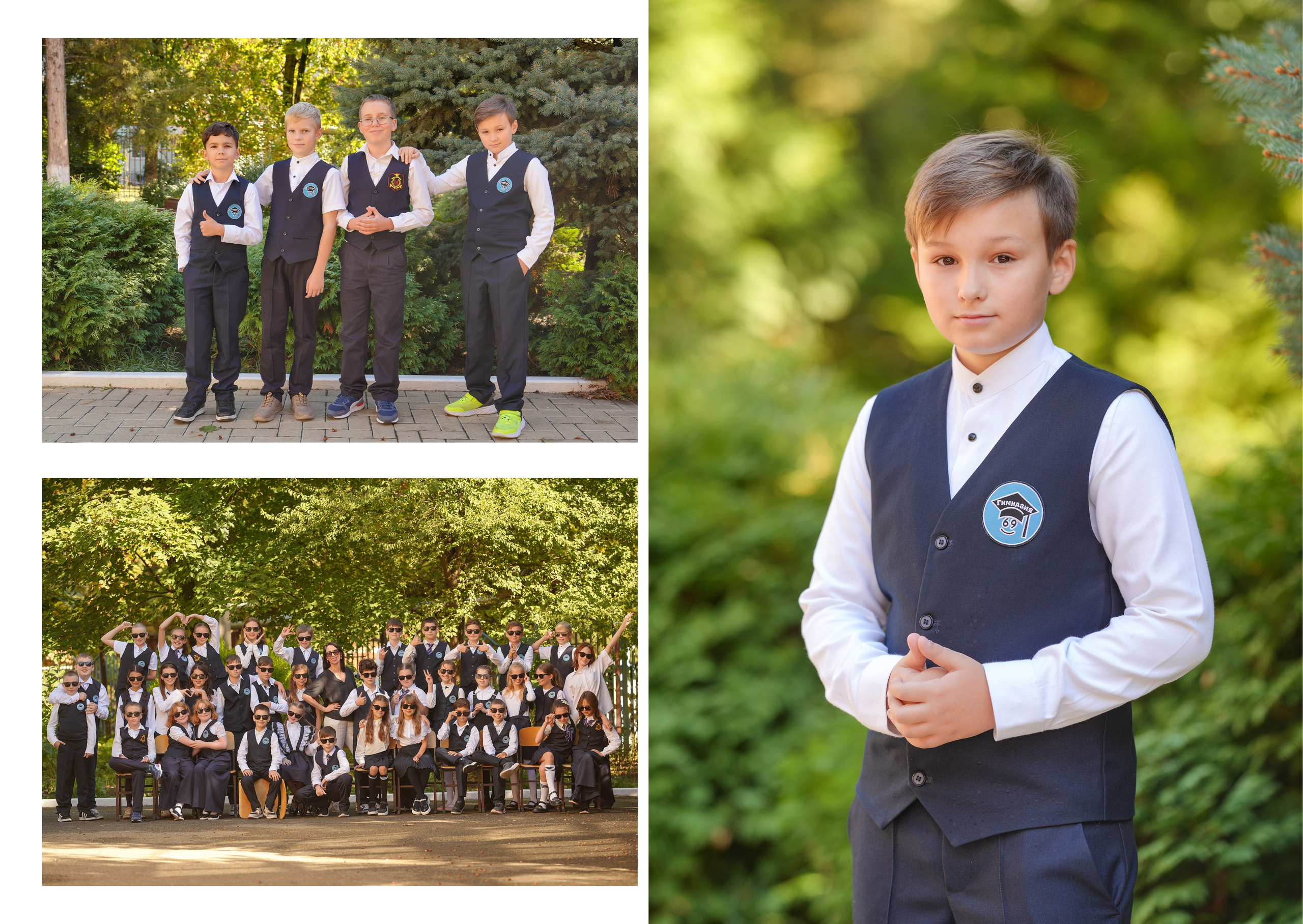 ГИМНАЗИЯ 69 4 Д. Красивый выпускной альбом в Краснодаре