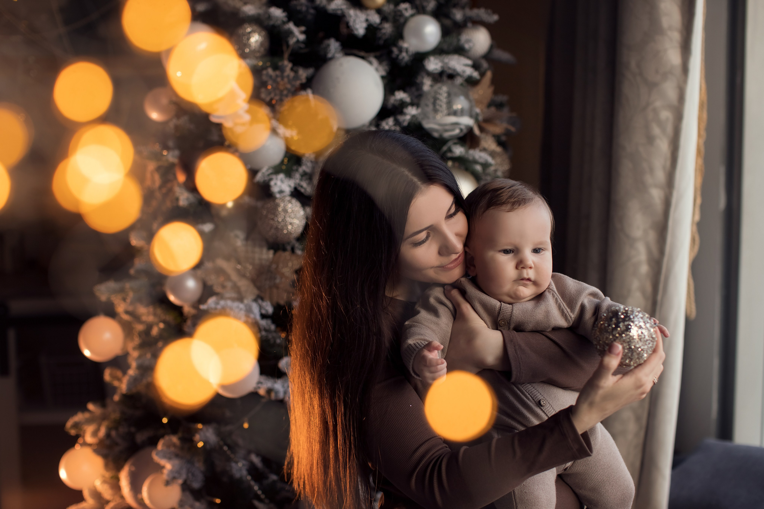 Первый Новый год. Семейный и детский фотограф в Саратове Полина Коткина