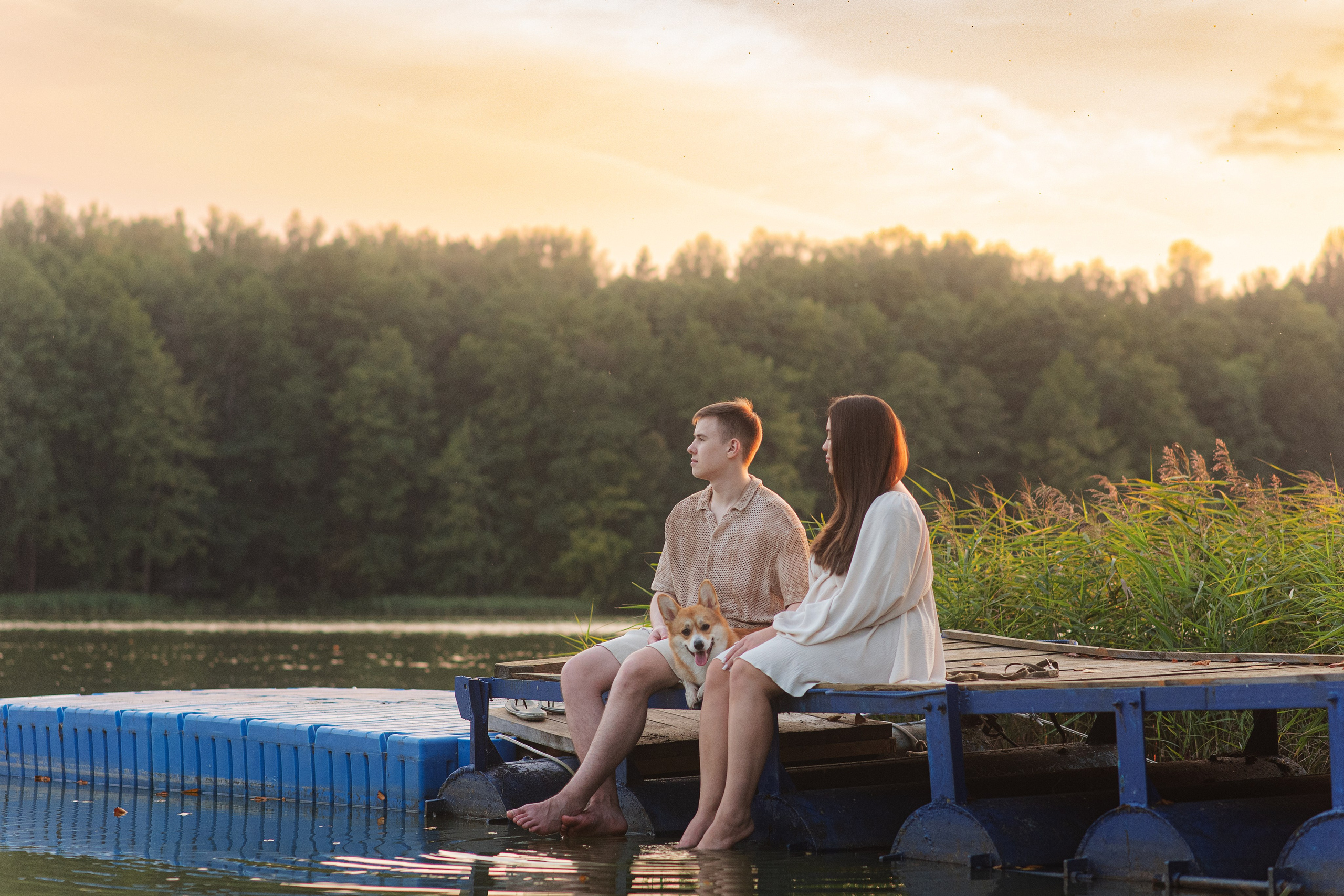 Саша, Оксана и Барни — 25.08.2024. Фотограф — Анималист | Анна Абрамова