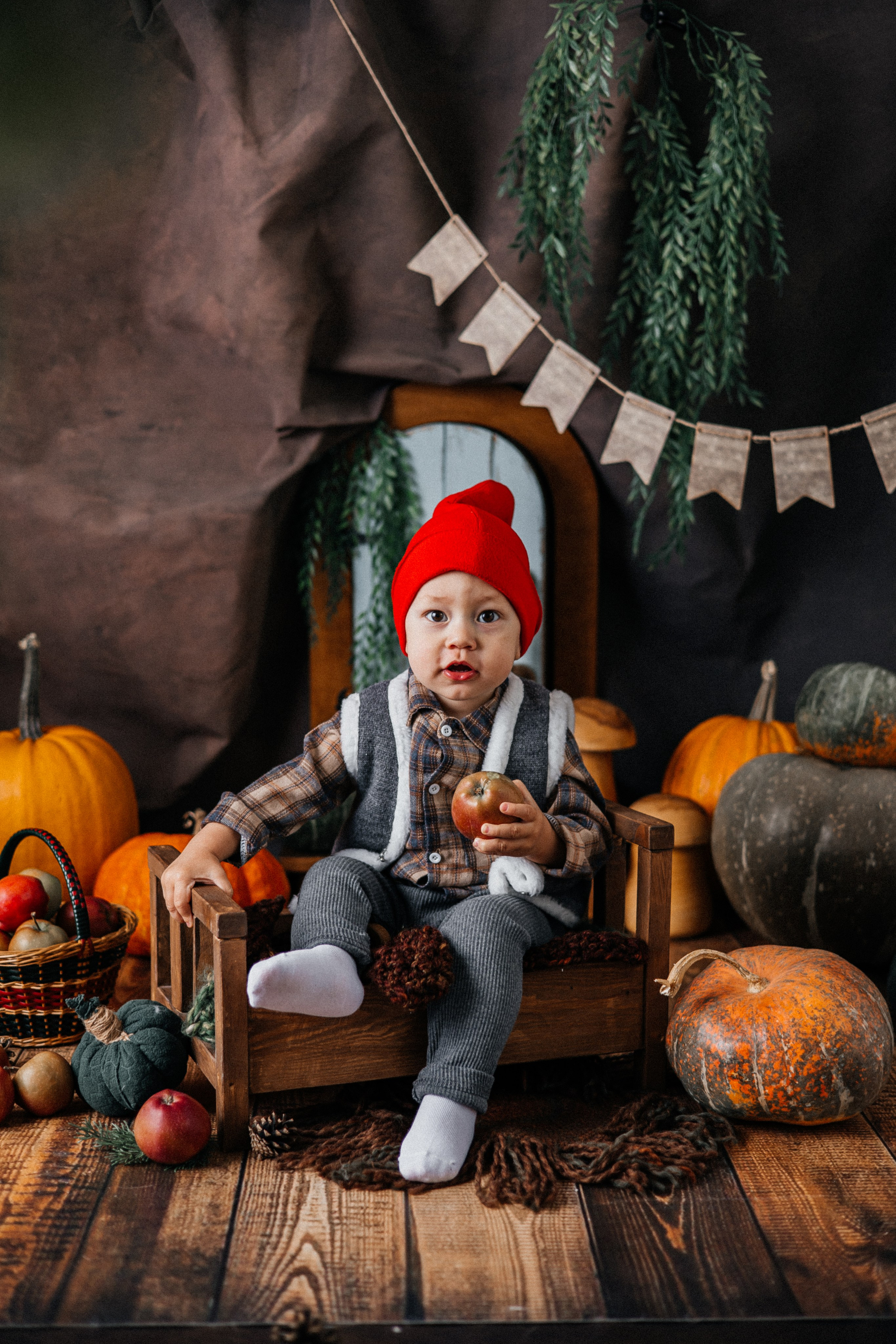 Гномы. Фотограф новорождённых Екатерина Боброва. Ульяновск