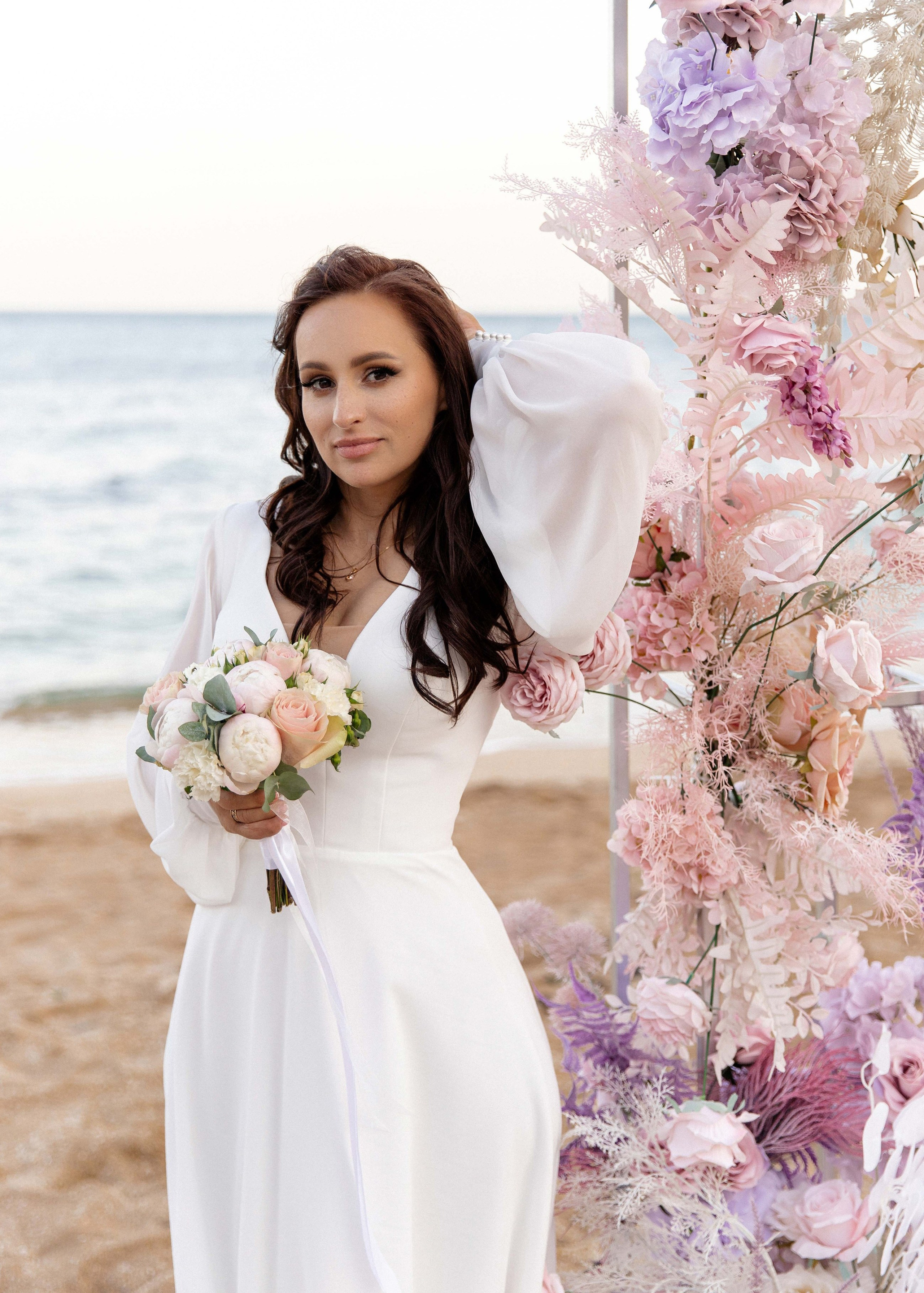 Свадебная фотосессия у моря в городе Феодосия. Свадебный фотограф и видеограф Краснодар, Ростов, Сочи, Новороссийск