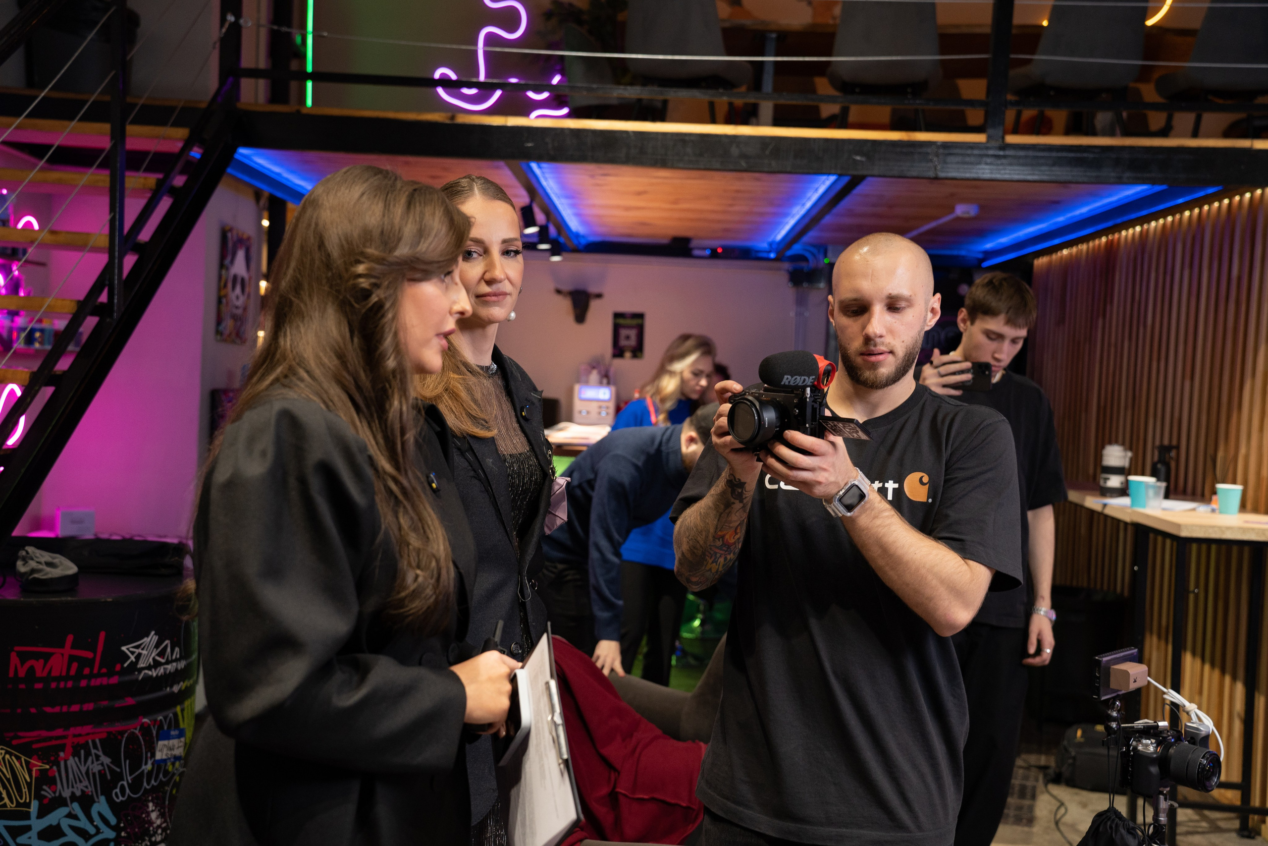 Бэк для программы «До МУРАШЕК». Фото / Видеосъемка в Москве