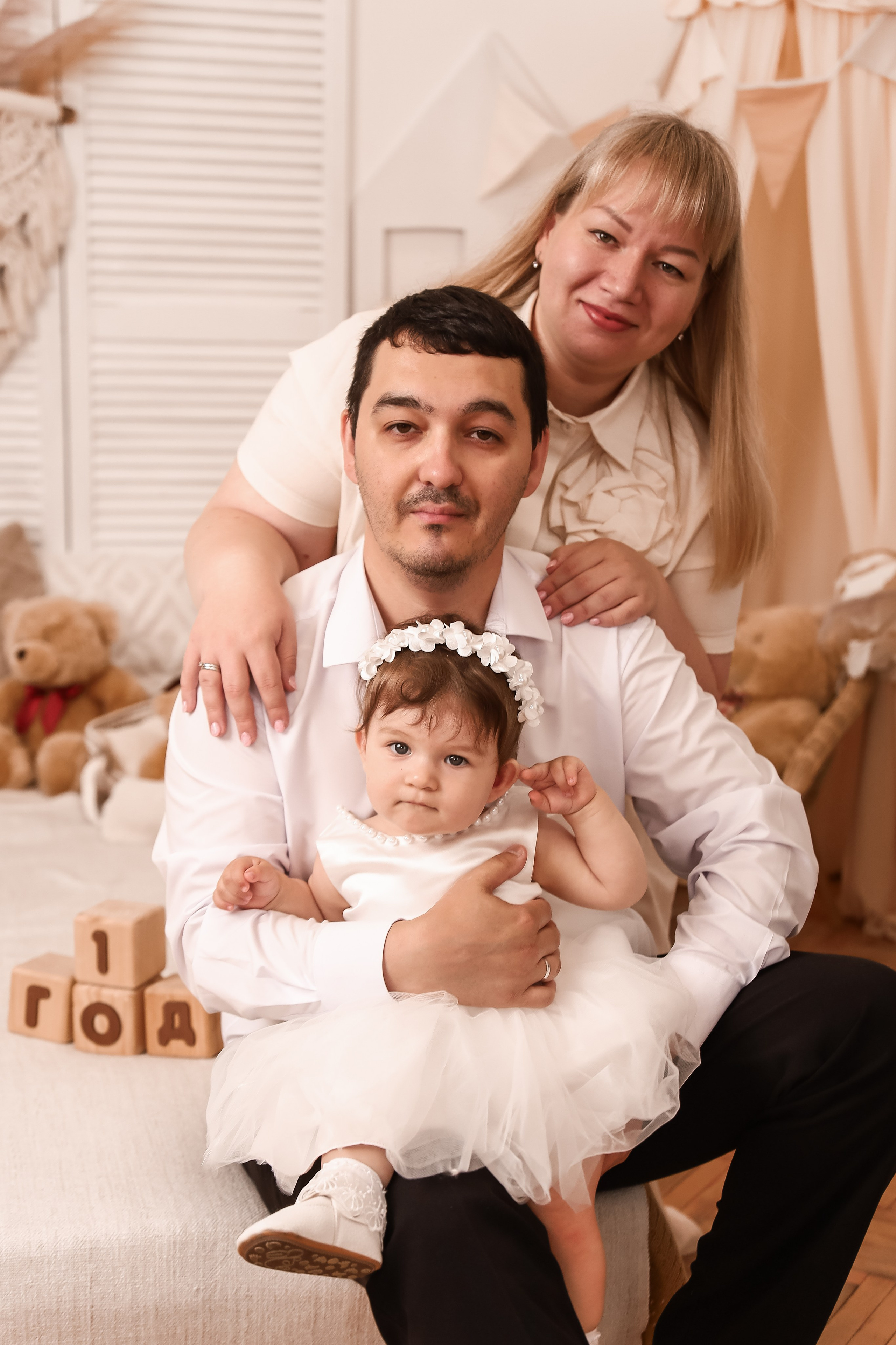 1й Годик Миланы. Детский и Семейный фотограф в Санкт-Петербурге. Детская Фотостудия «FAMILY STORY»