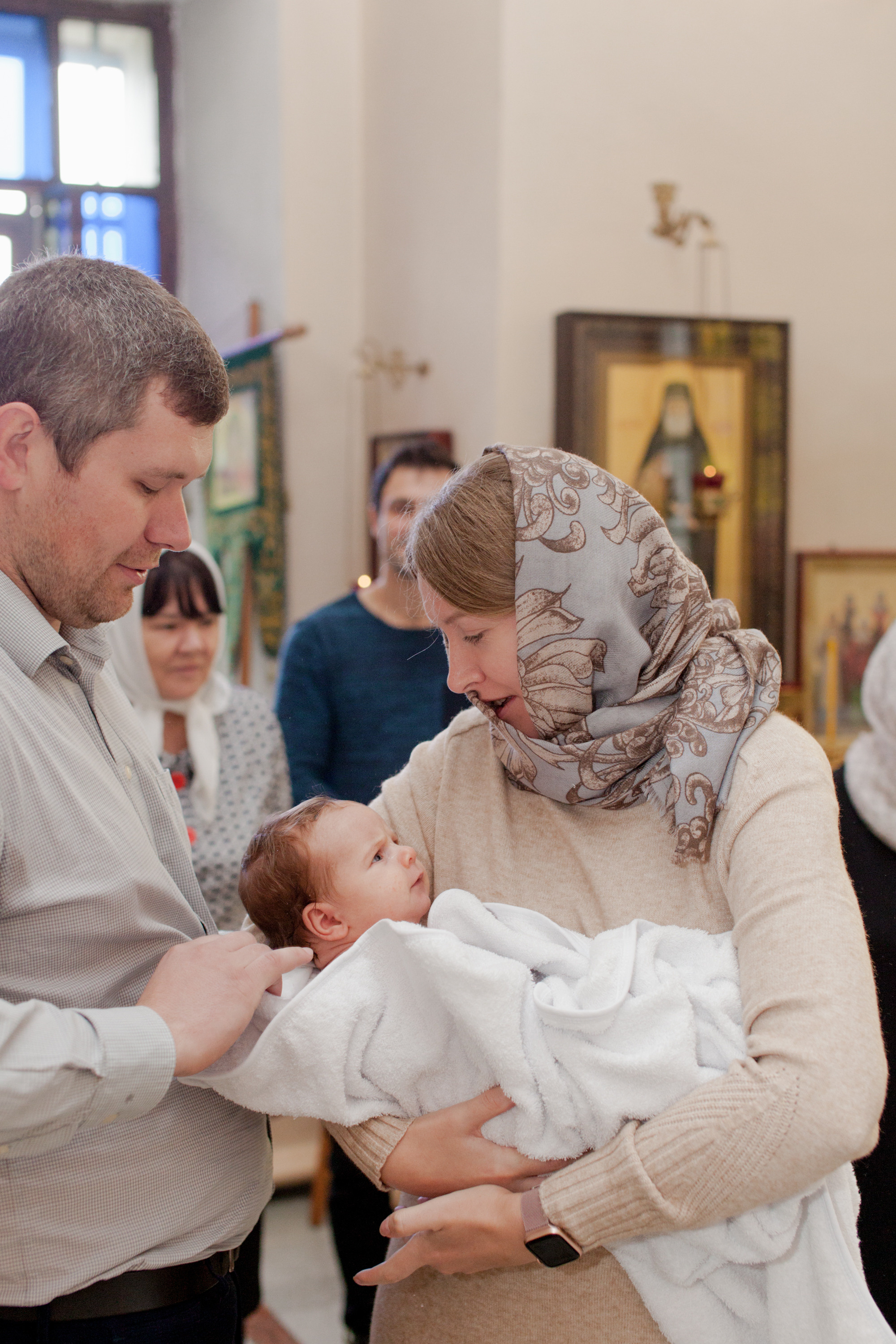 Крестины. Фотограф Сергиев Посад Москва Хованская Екатерина
