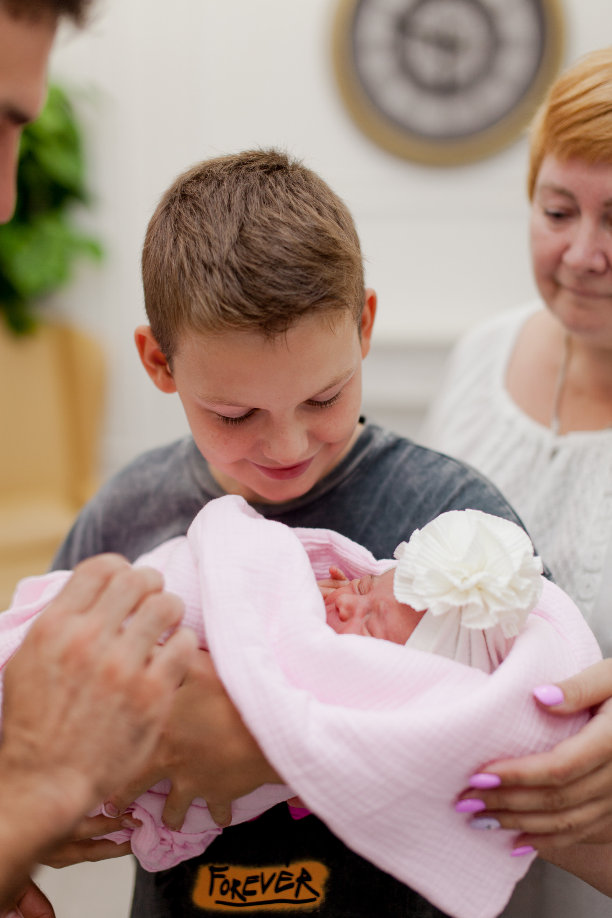 Выписка из роддома. Фотограф Сергиев Посад Москва Хованская Екатерина