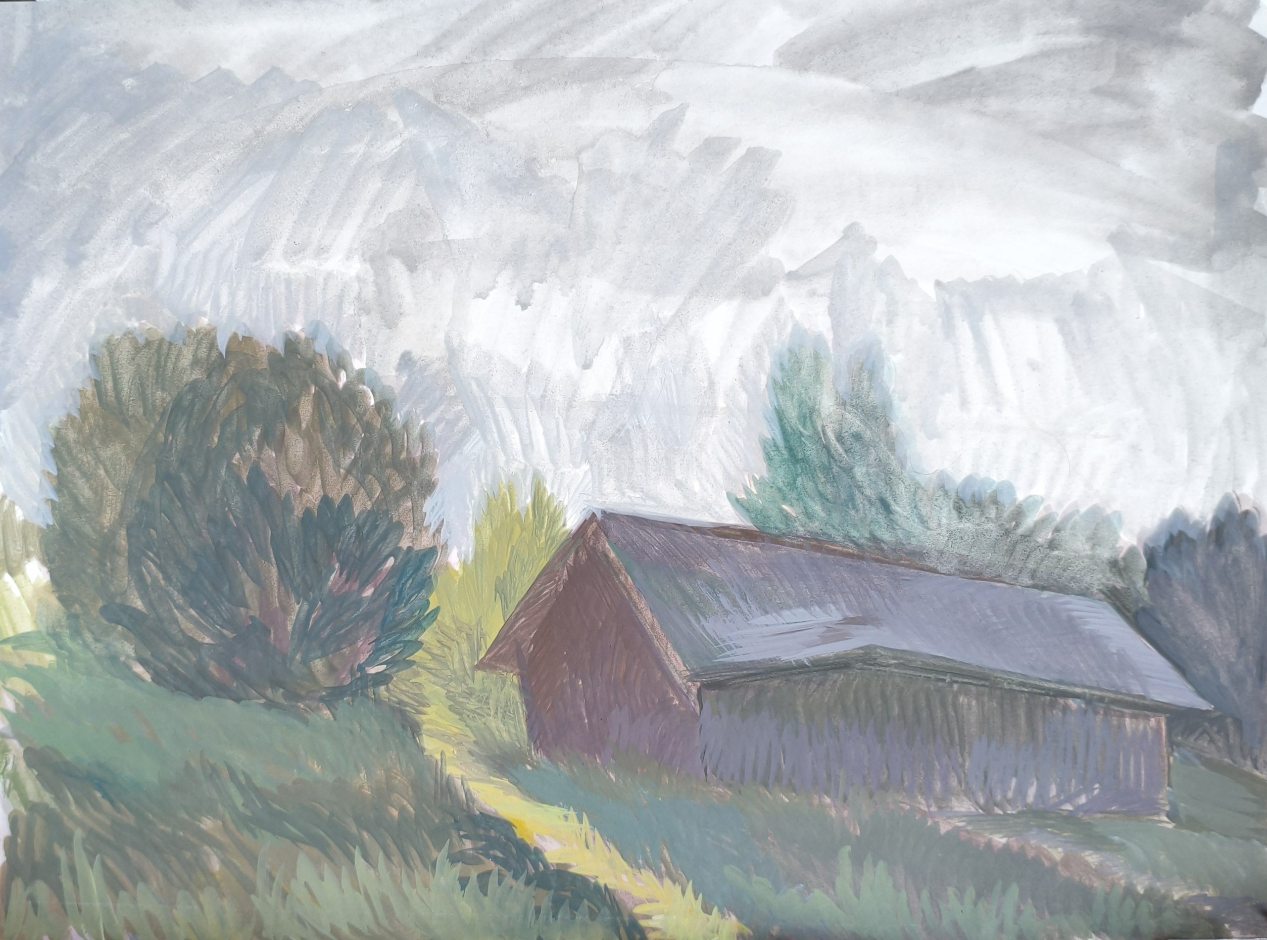 Пленэр КИЖИ 2025. Семенова Елизавета художник, керамист, преподаватель