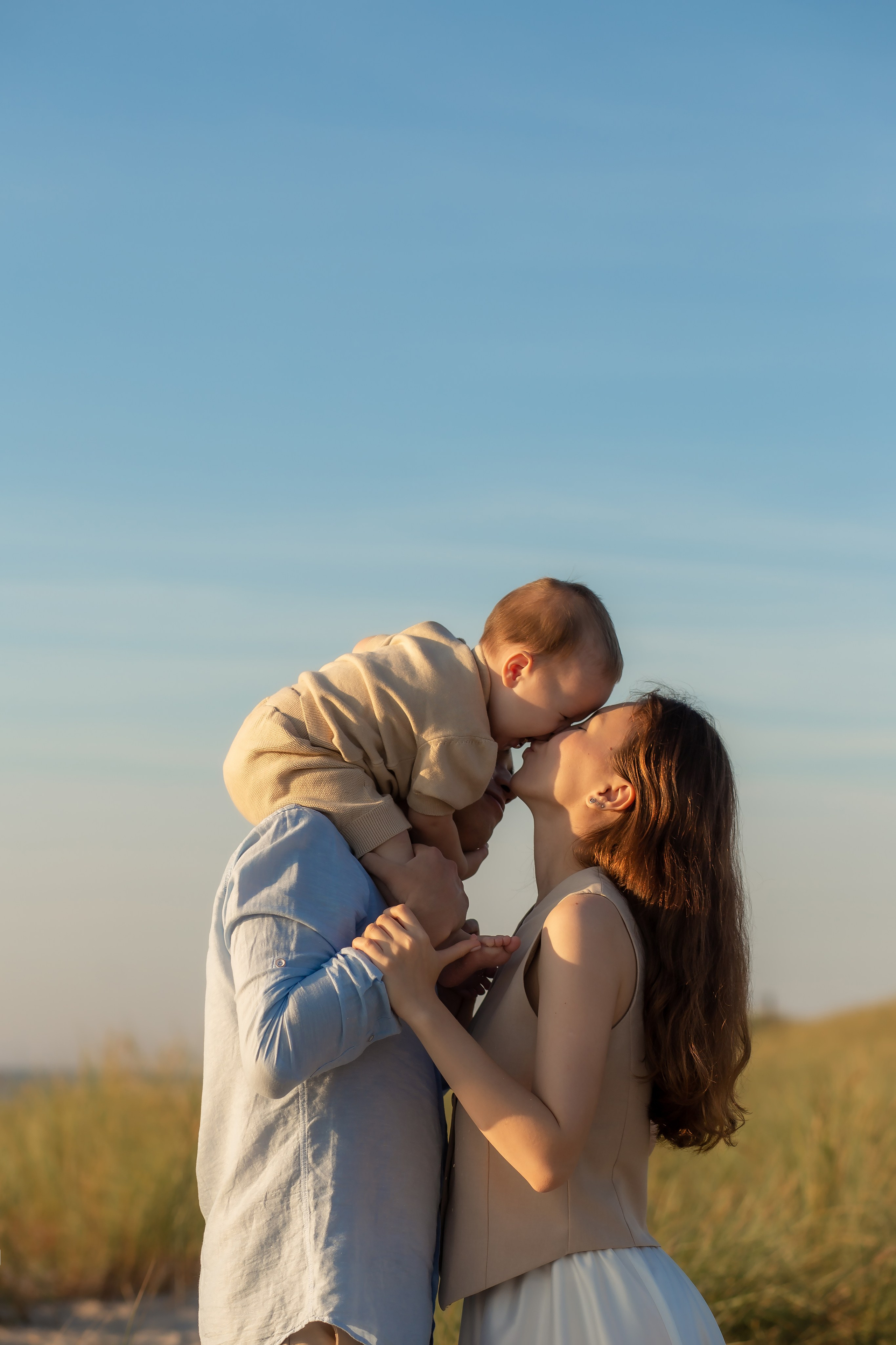 Карина, Эмиль и Марсель. На закате лета. Фотограф в Калининграде Решетникова Алина