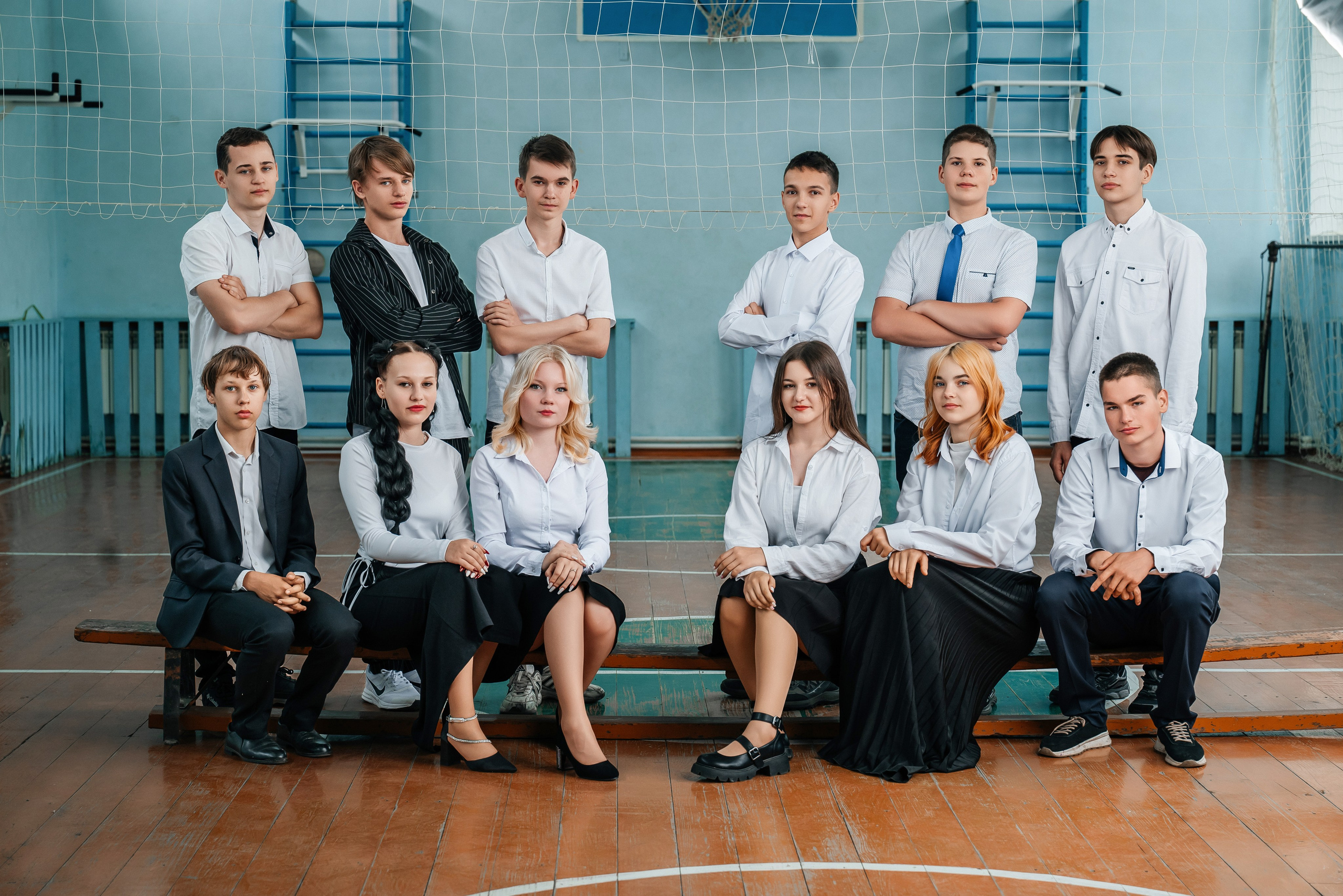 Общая. Школьный фотограф в Валуйках. Фотосессии для выпускников и изготовление выпускных альбомов в городе Валуйки и в Белгородской области