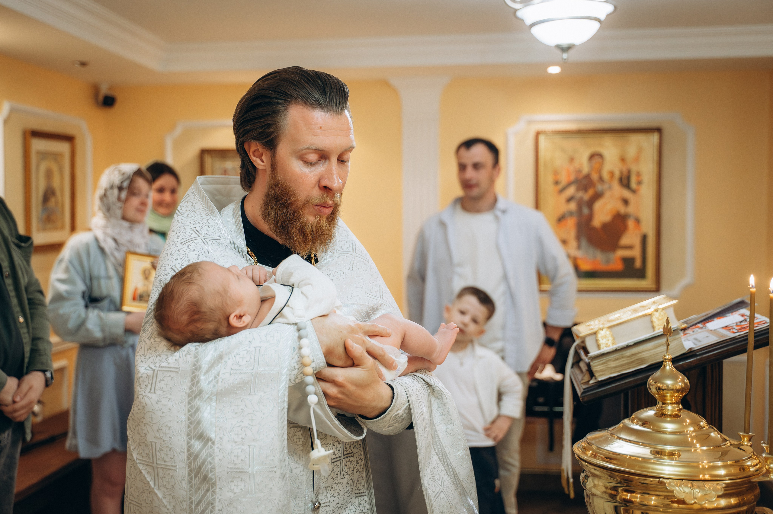 Крещение Александра (Оптинских старцев). Семейный фотограф в Минске Дарья Дреко