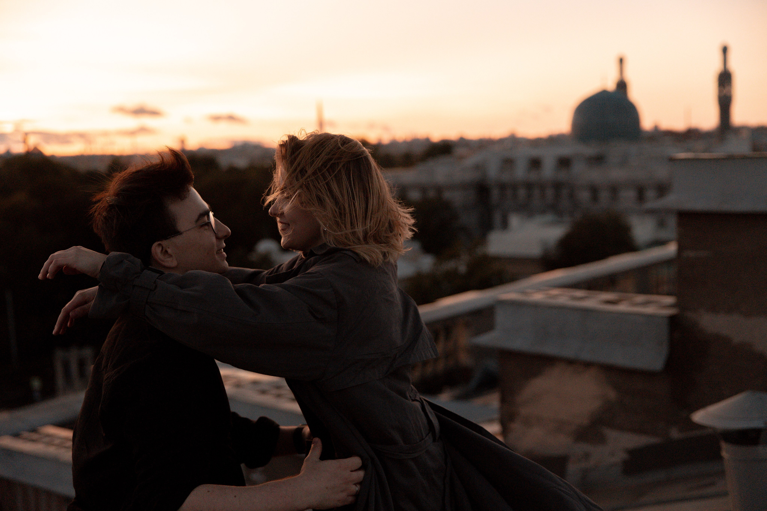 Над антеннами и проводами (Свадьба Ромы и Саши: Объект охраняется). Wed Photographers 📷 Saint Petersburg