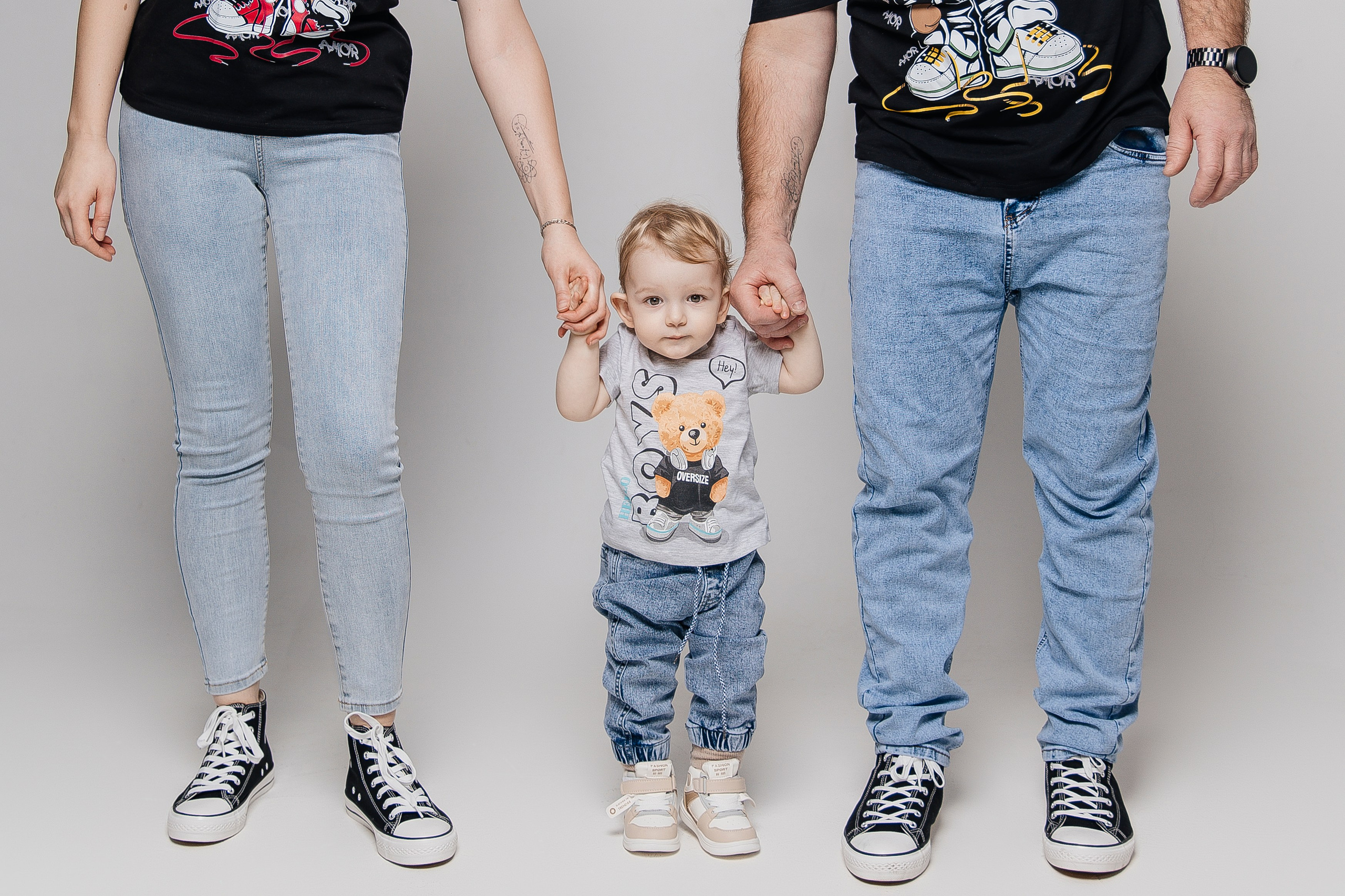 Семейная в студии 2. Семейный и Детский фотограф г. Москва, г. Борисоглебск