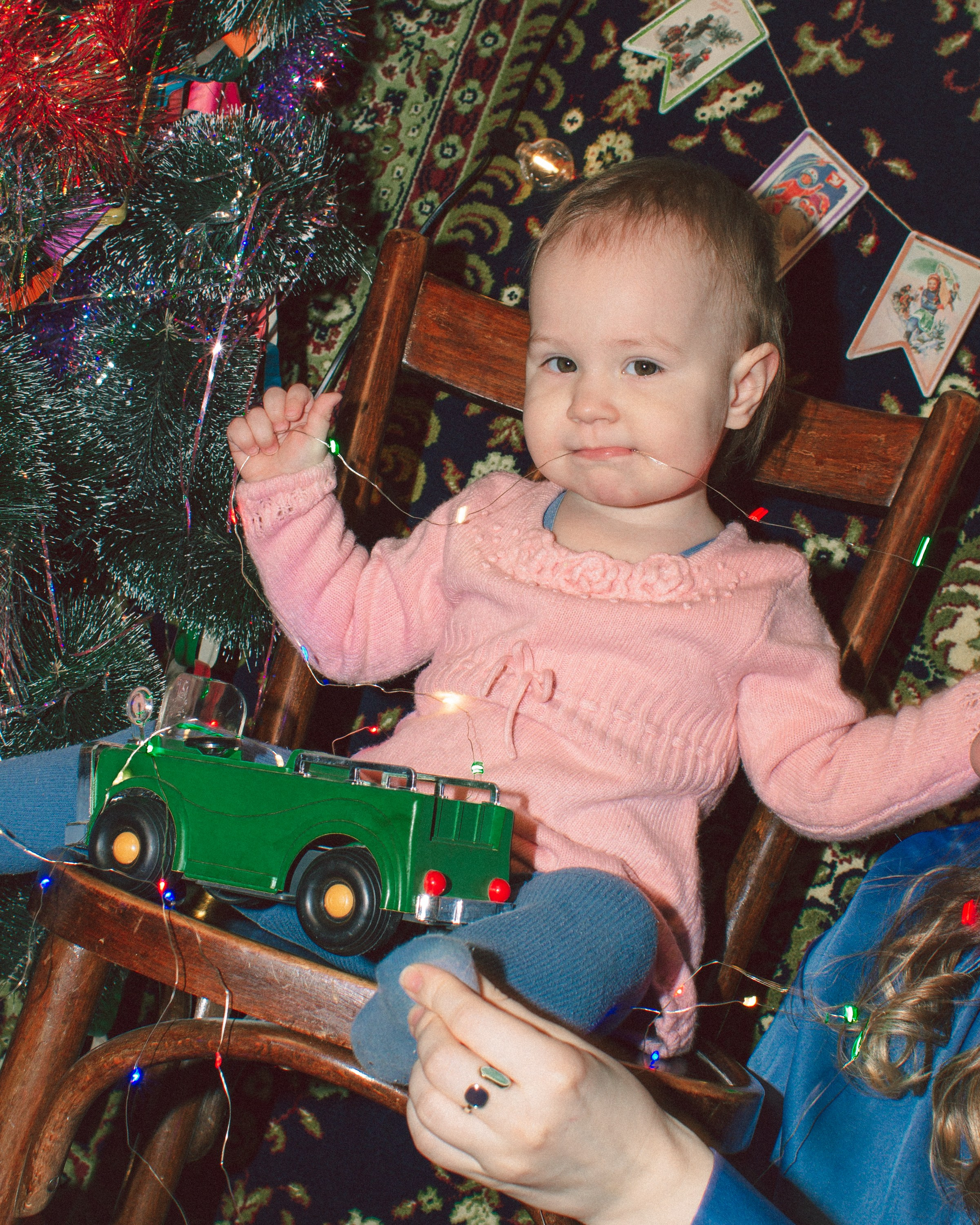 Семейная новогодняя фотосессия в стиле СССР в Нижнем Новгороде