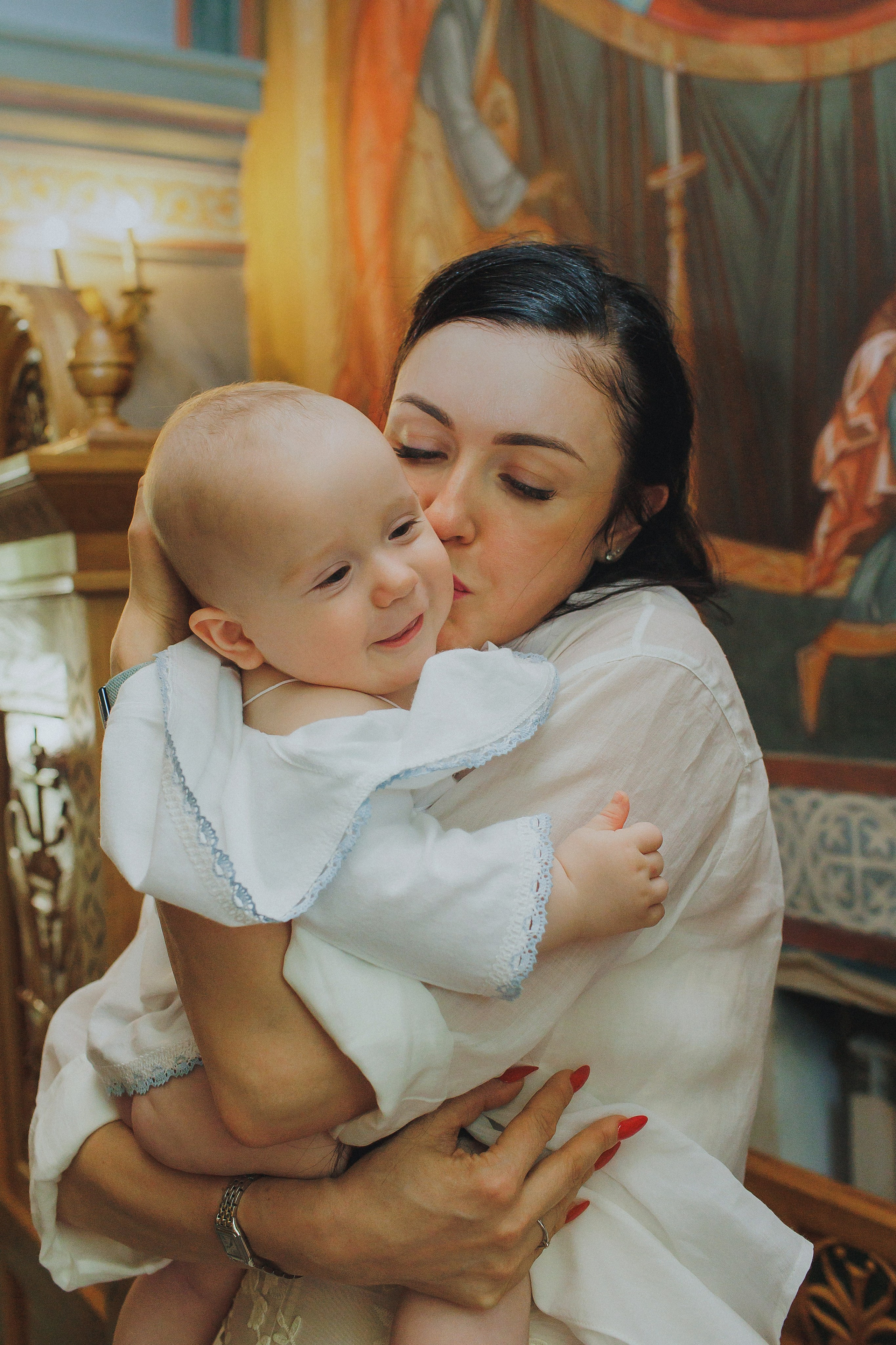Таинство крещения в Люберцах и Москве. Фотограф в Москве и Люберцах Анна Ушакова