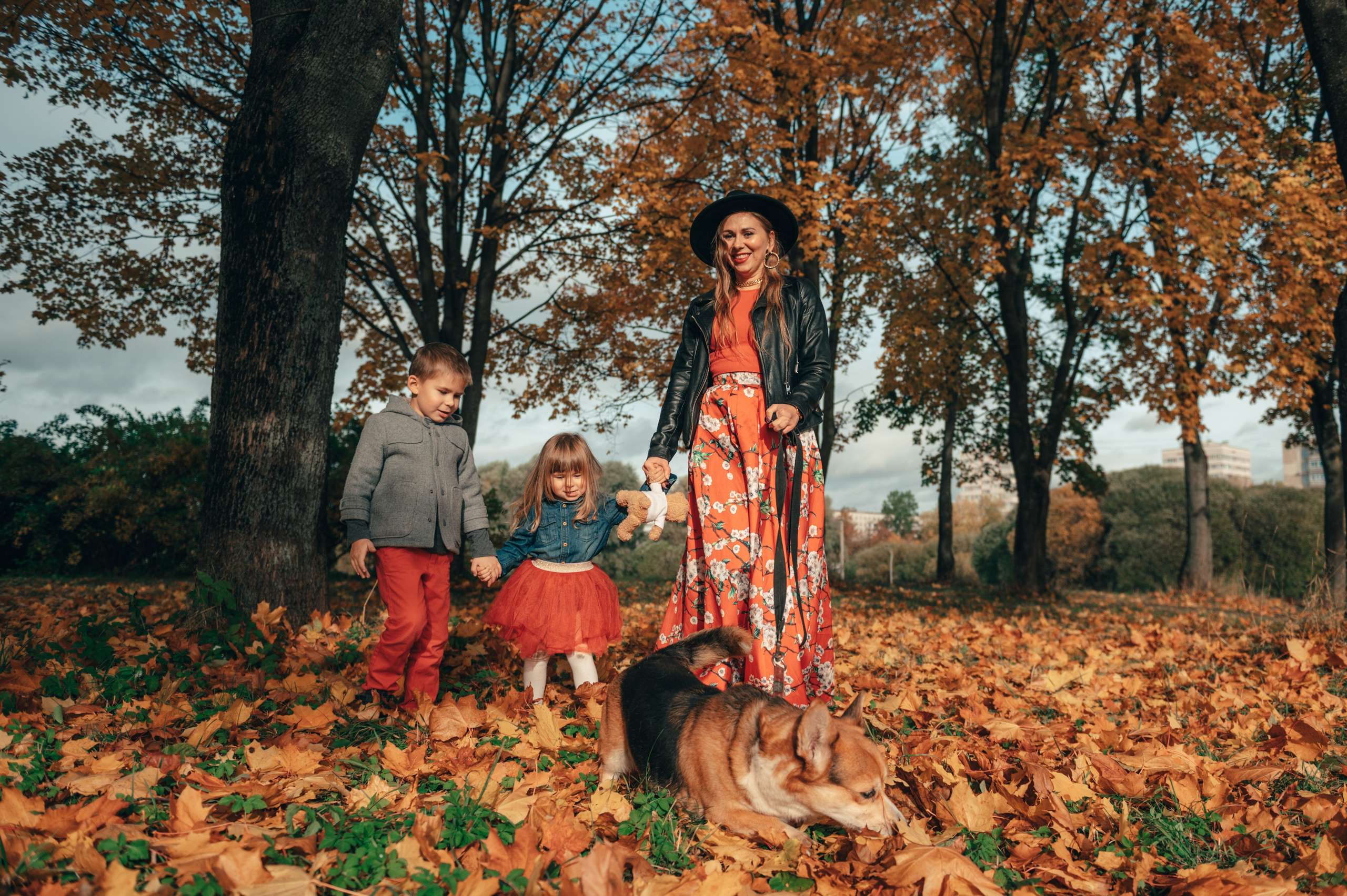 Яркая осень. Свадебный и семейный фотограф София Невская