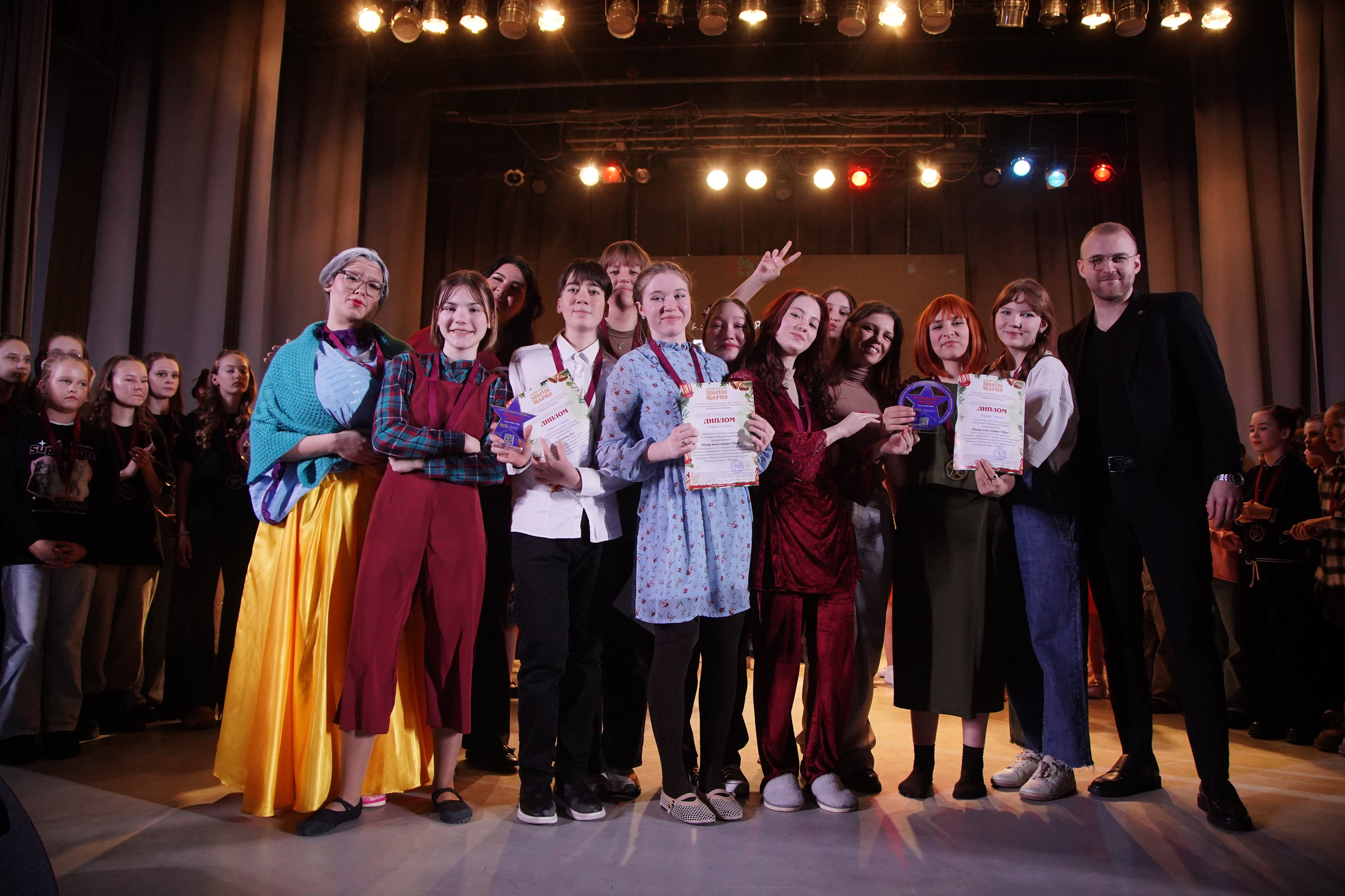 23 февраля, награждение, г. Новосибирск. Золотое яблочко