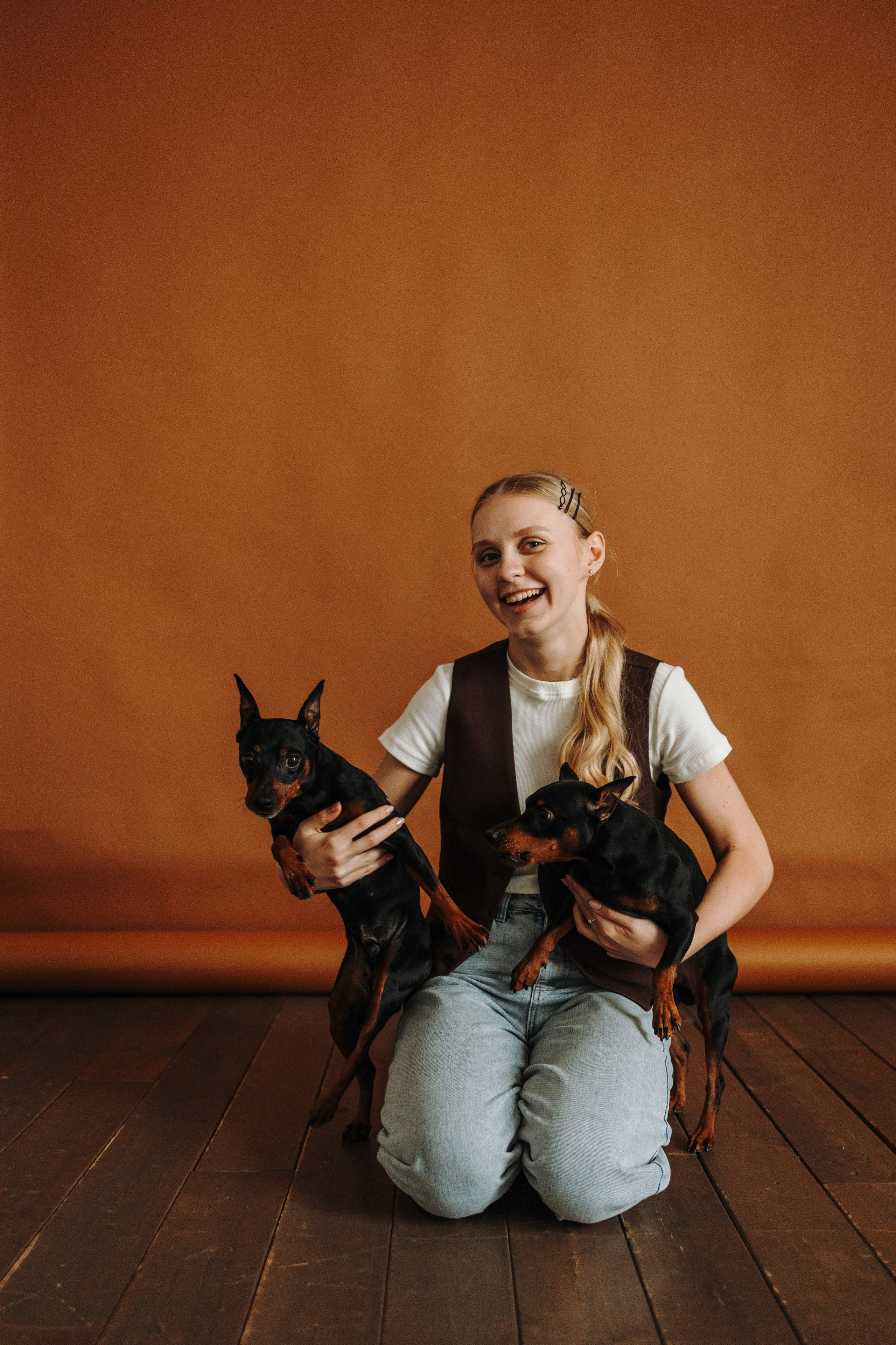 Катя и ее мальчики. Фотограф — Анималист | Санкт-Петербург