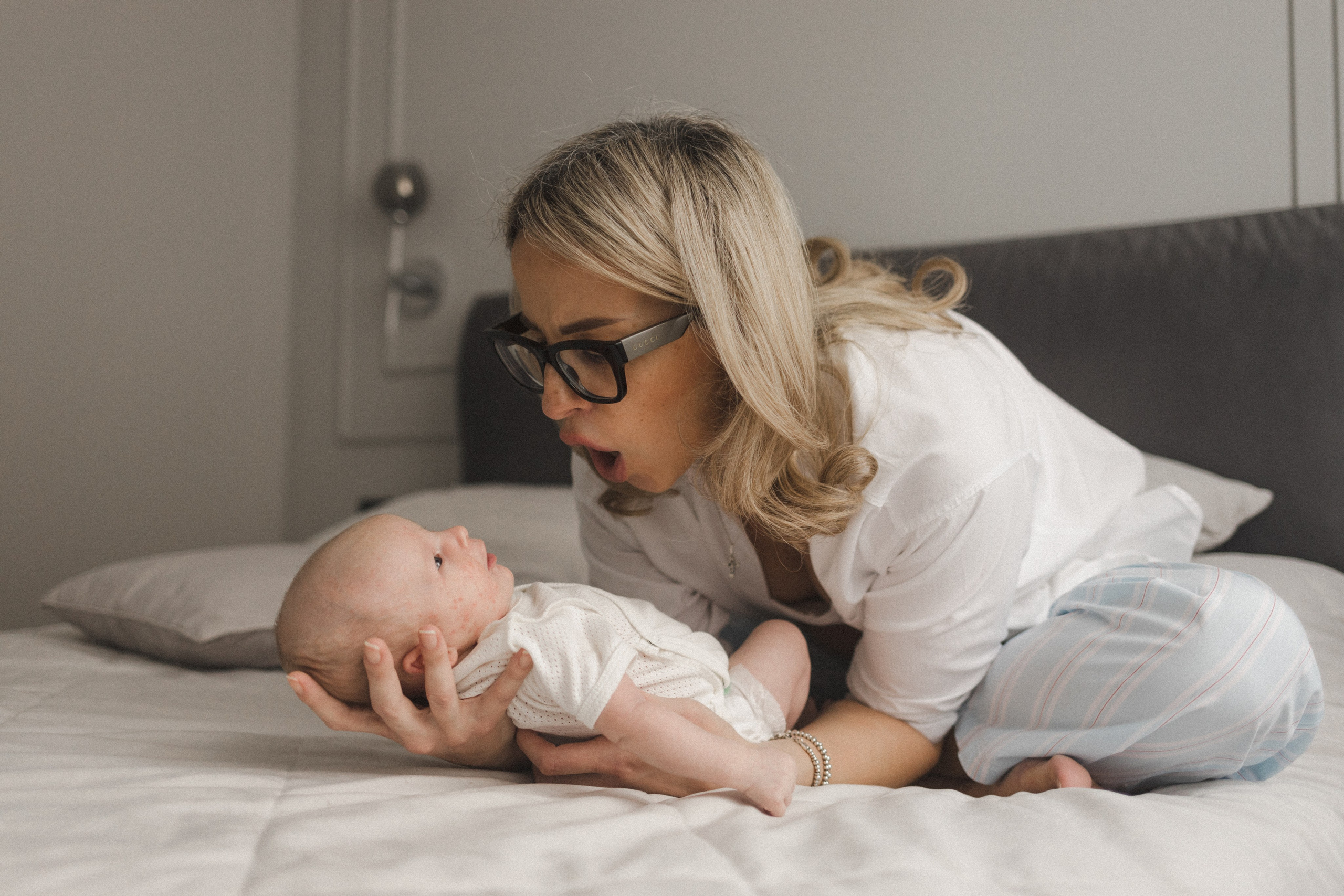 Самый первый месяц жизни. Семейный фотограф в Москве