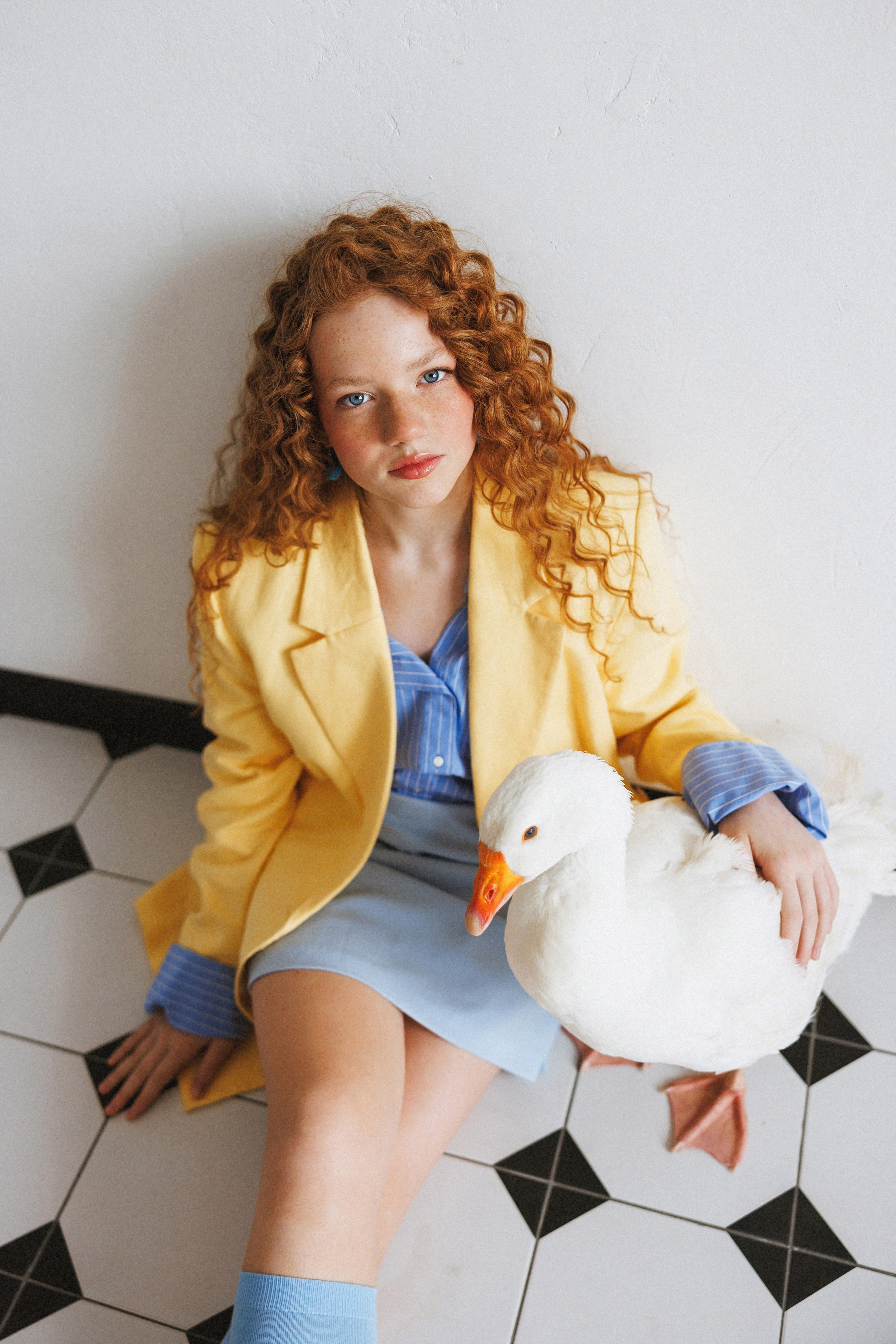 Фотосессия с Гусем в фотостудии «Lite, город Краснодар. Семейный и детский фотограф в Краснодаре Анна Трашкова