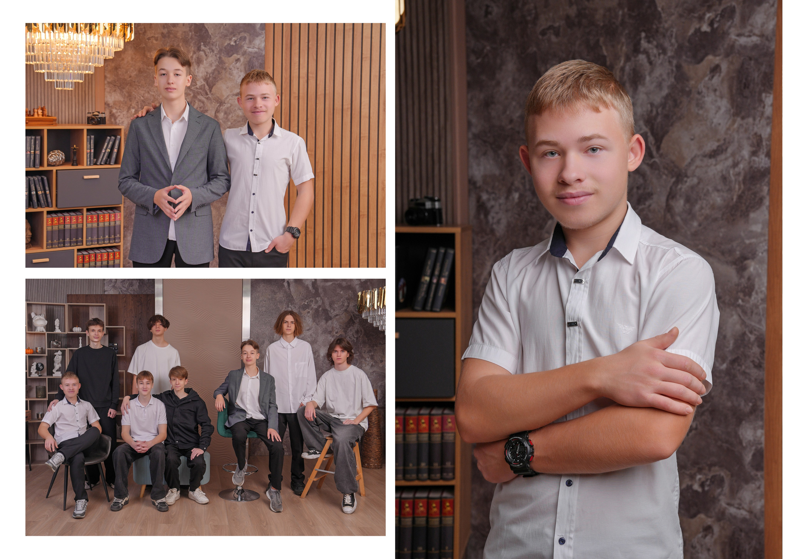 ШКОЛА 19 — 9 «В» класс. Красивый выпускной альбом в Краснодаре