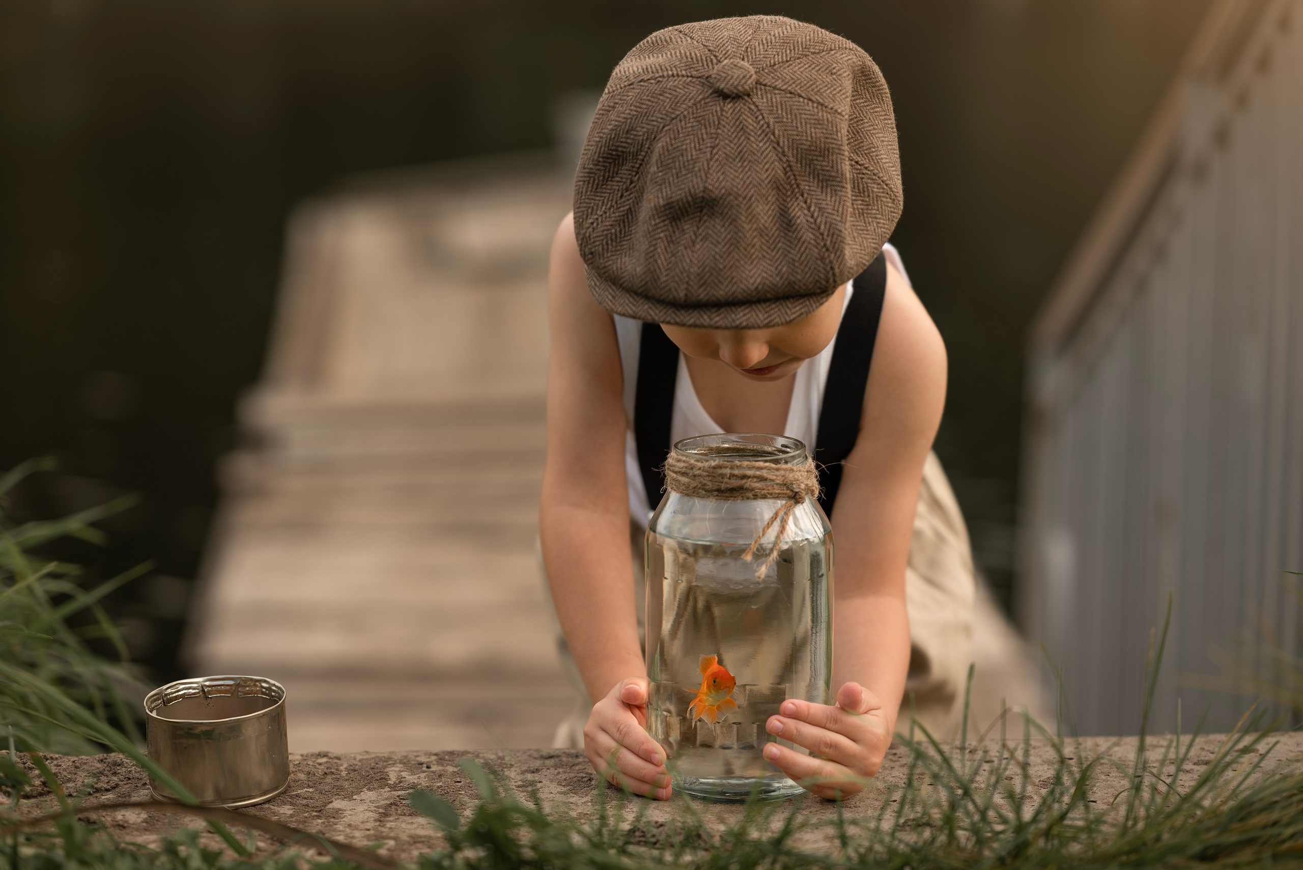 Кирилл на рыбалке