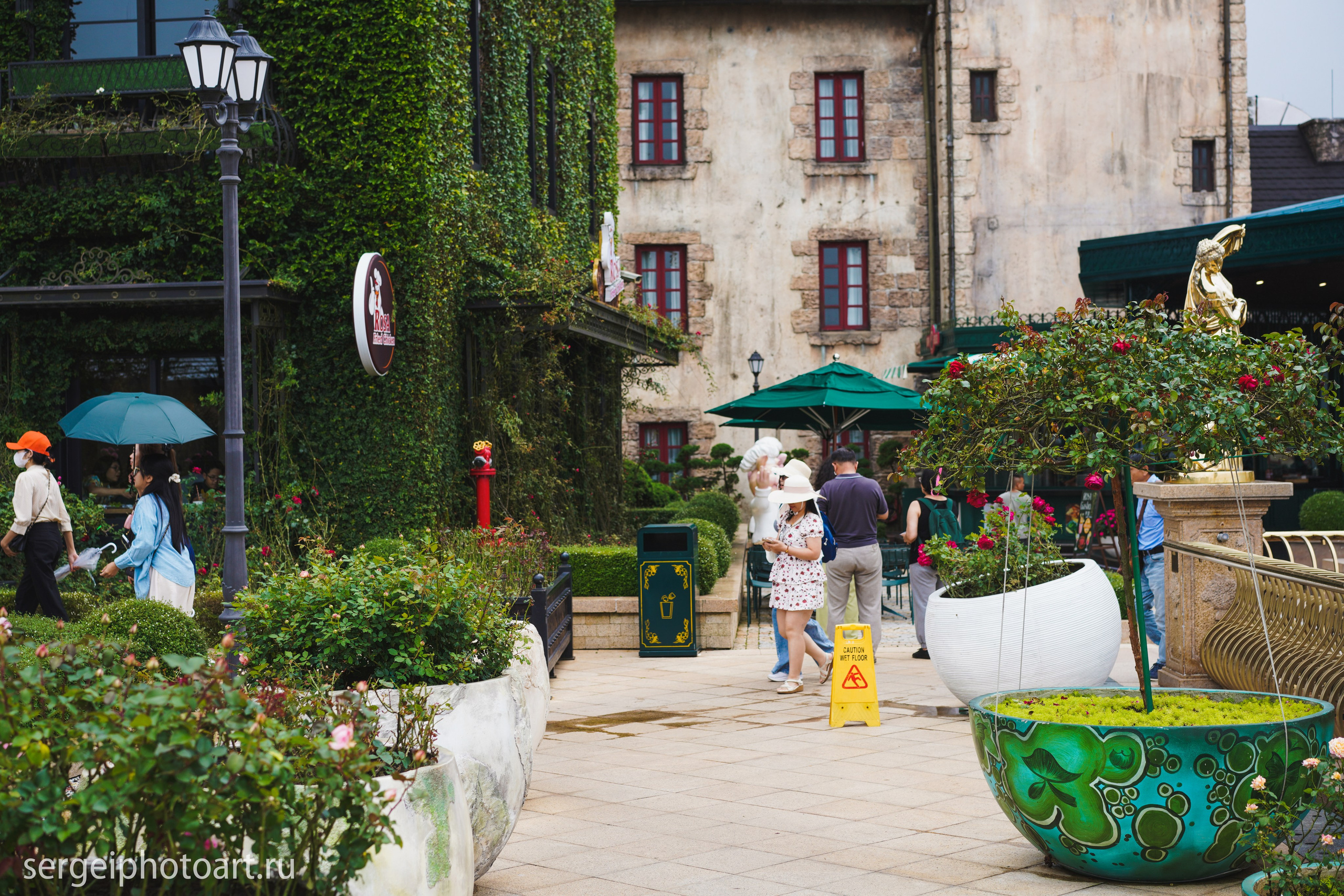Ба На Хилс Руки Бога Золотой мост. Фотограф Сергей Кишкель Дананг Нячанг Фукуок
