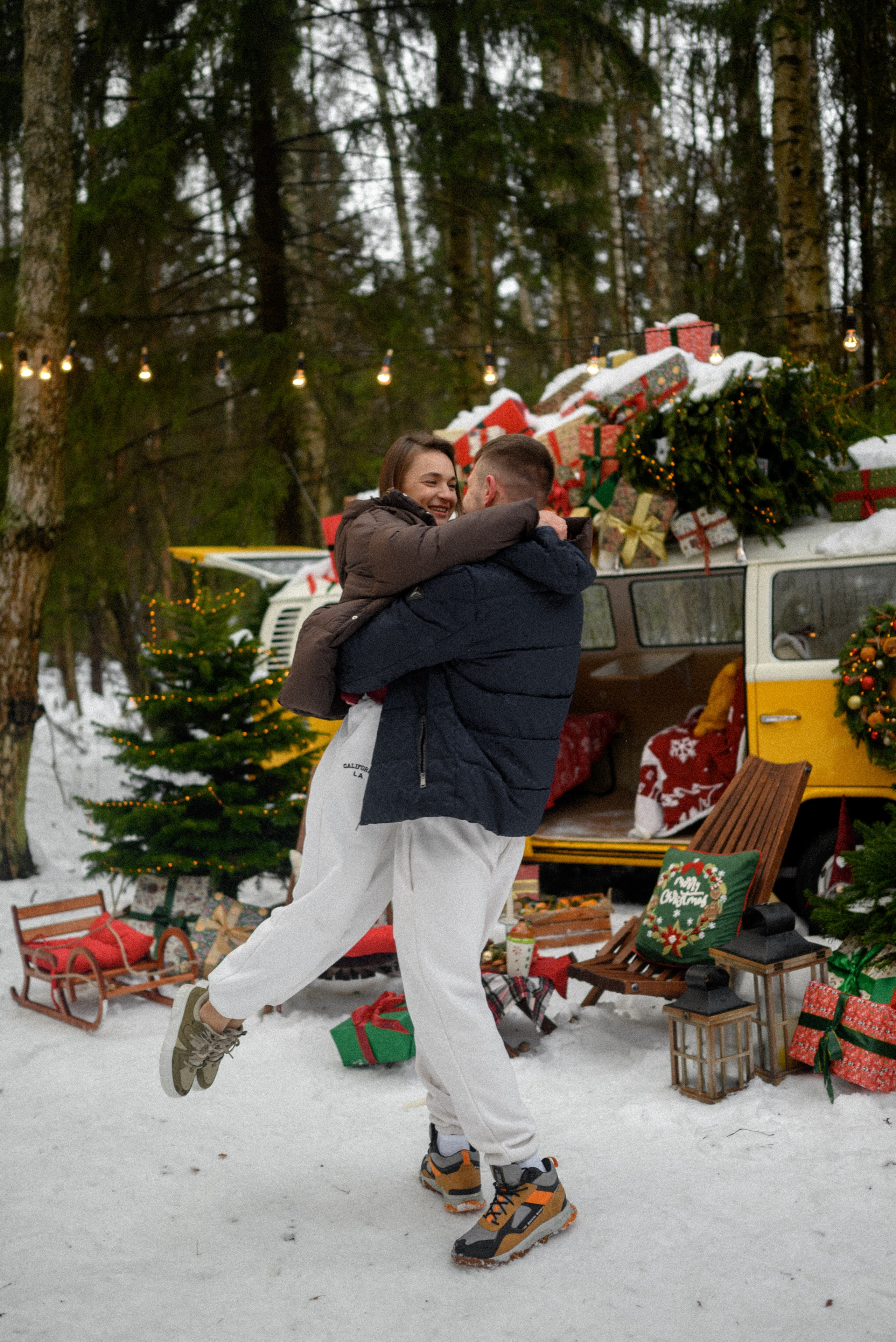 Новогоднее приключение. Семейный и детский фотограф в Москве Князева Диана