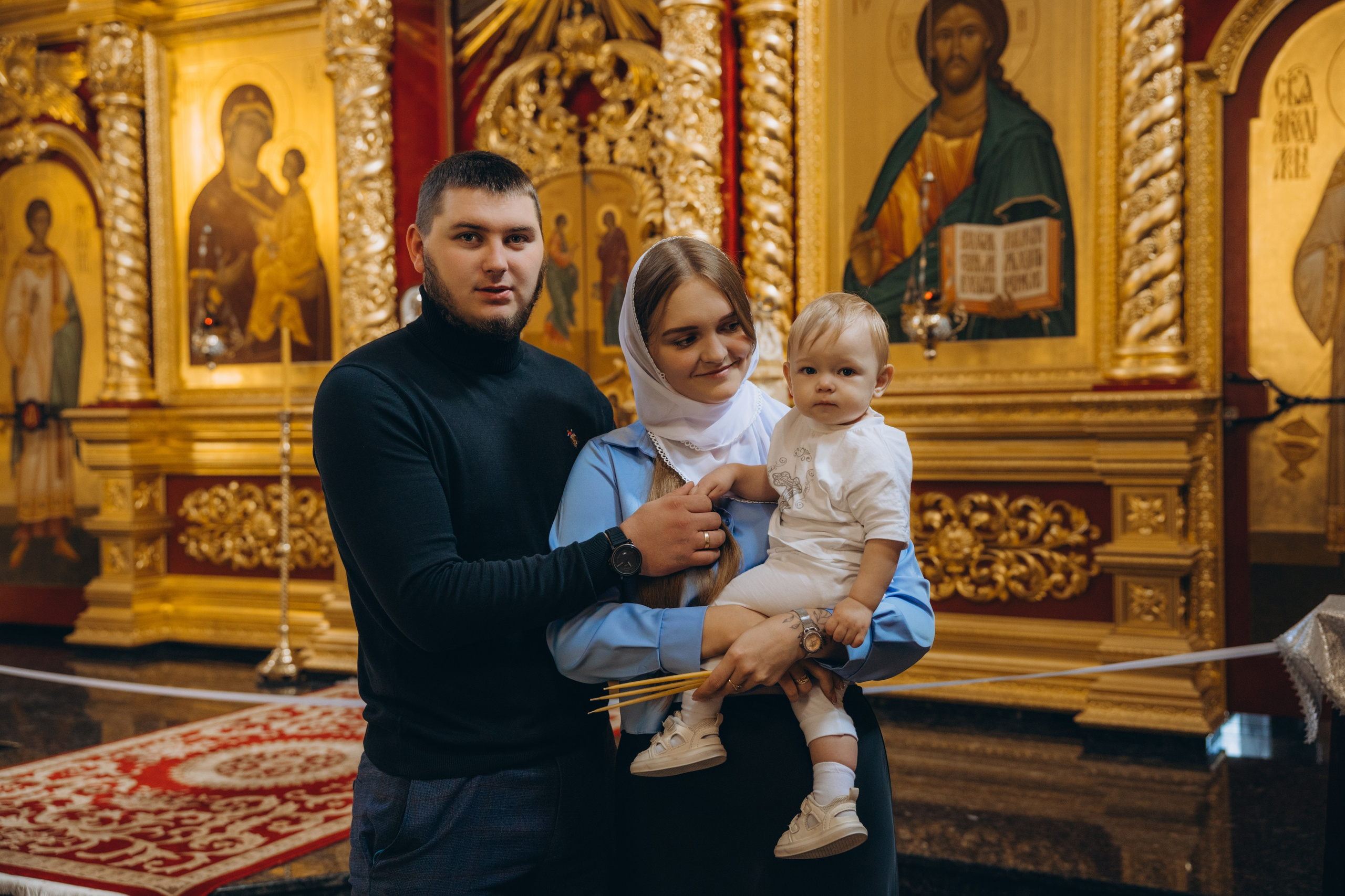 Крещение Давида. Свадебный, семейный фотограф в Иркутске Светлана Макаричева