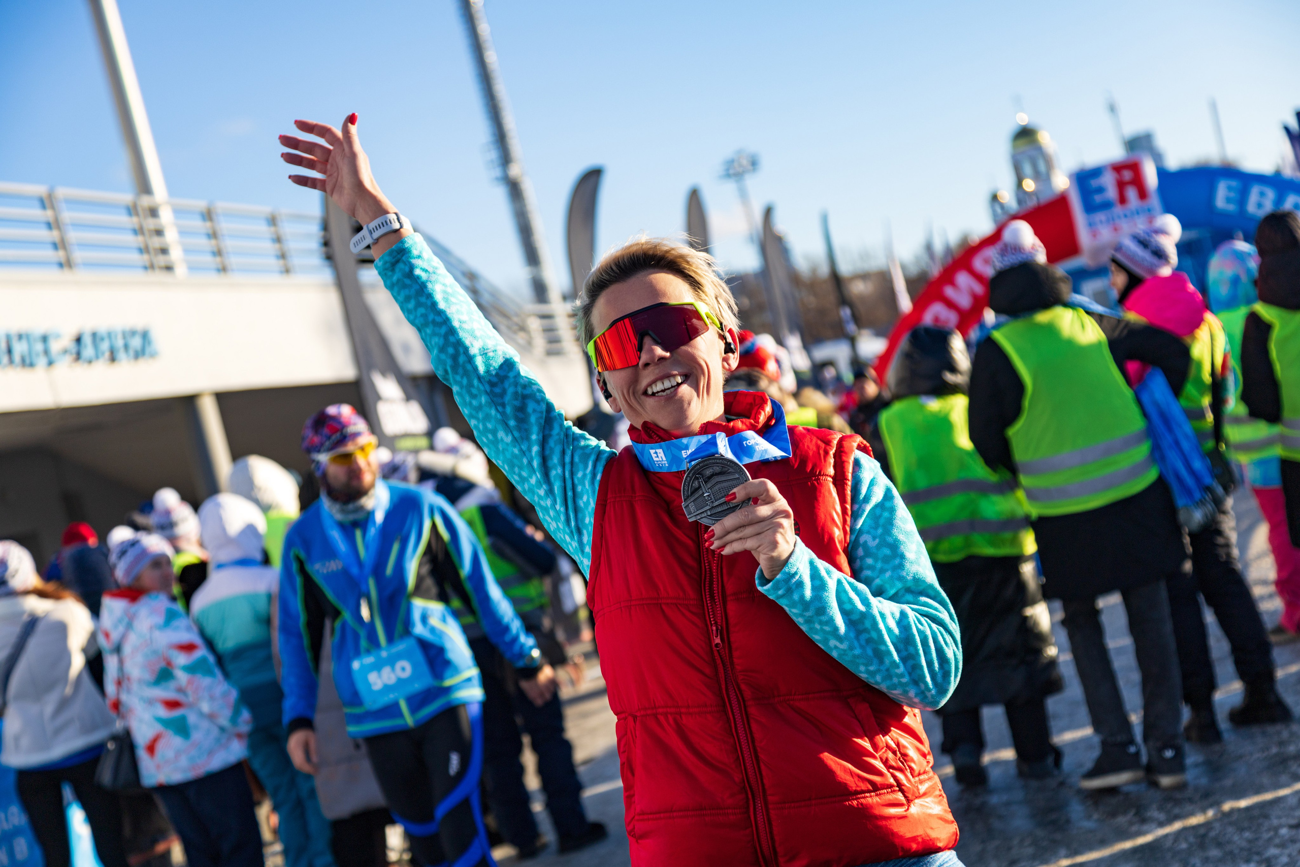 Европа-Азия | Зимний полумарафон. Репортажный фотограф Екатеринбург | Яркий, качественный репортаж | Концерты, клубы, репортаж, праздники, корпоративы