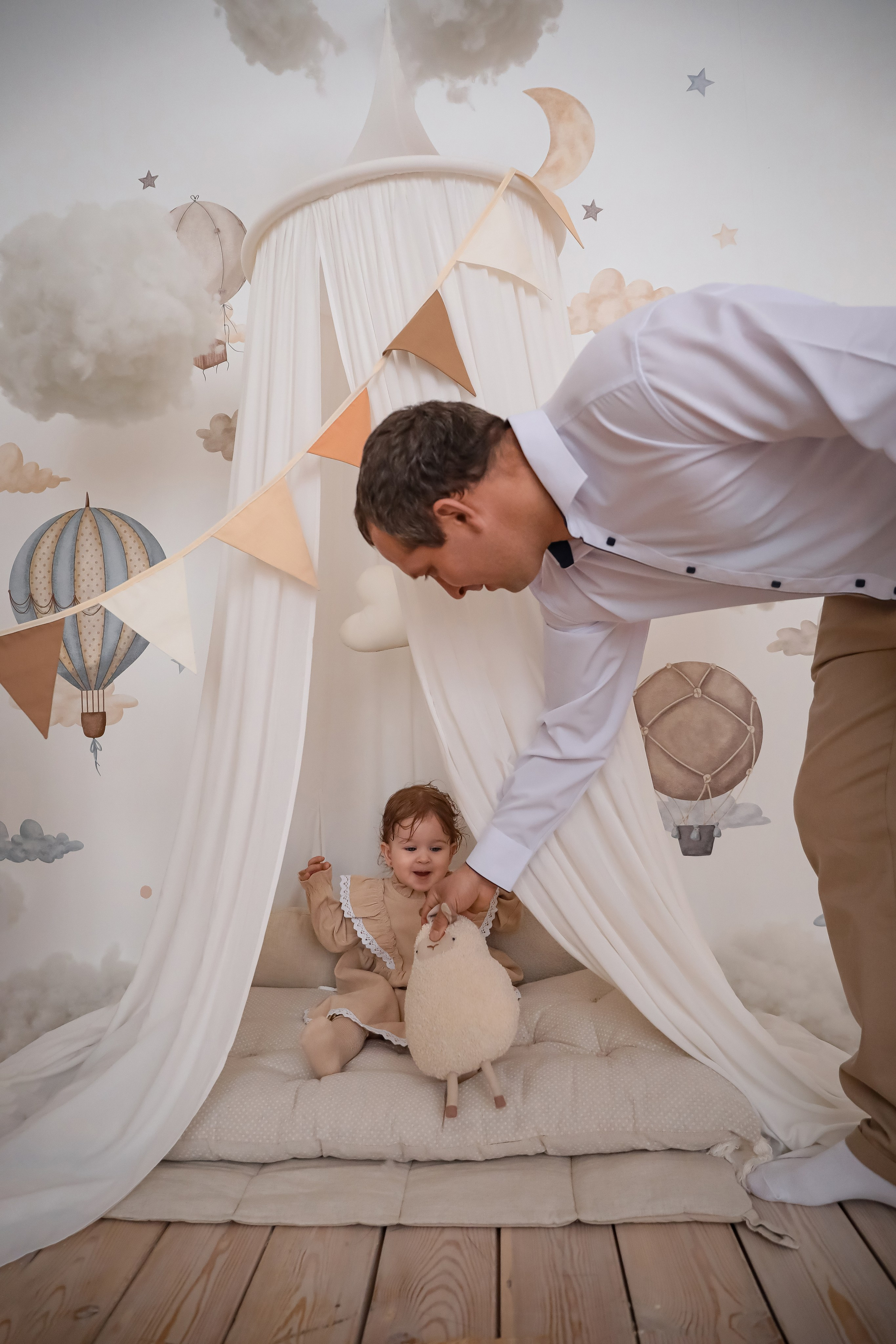 Арине 1 годик. Фотограф г. Хабаровск. Семейные и индивидуальные съёмки