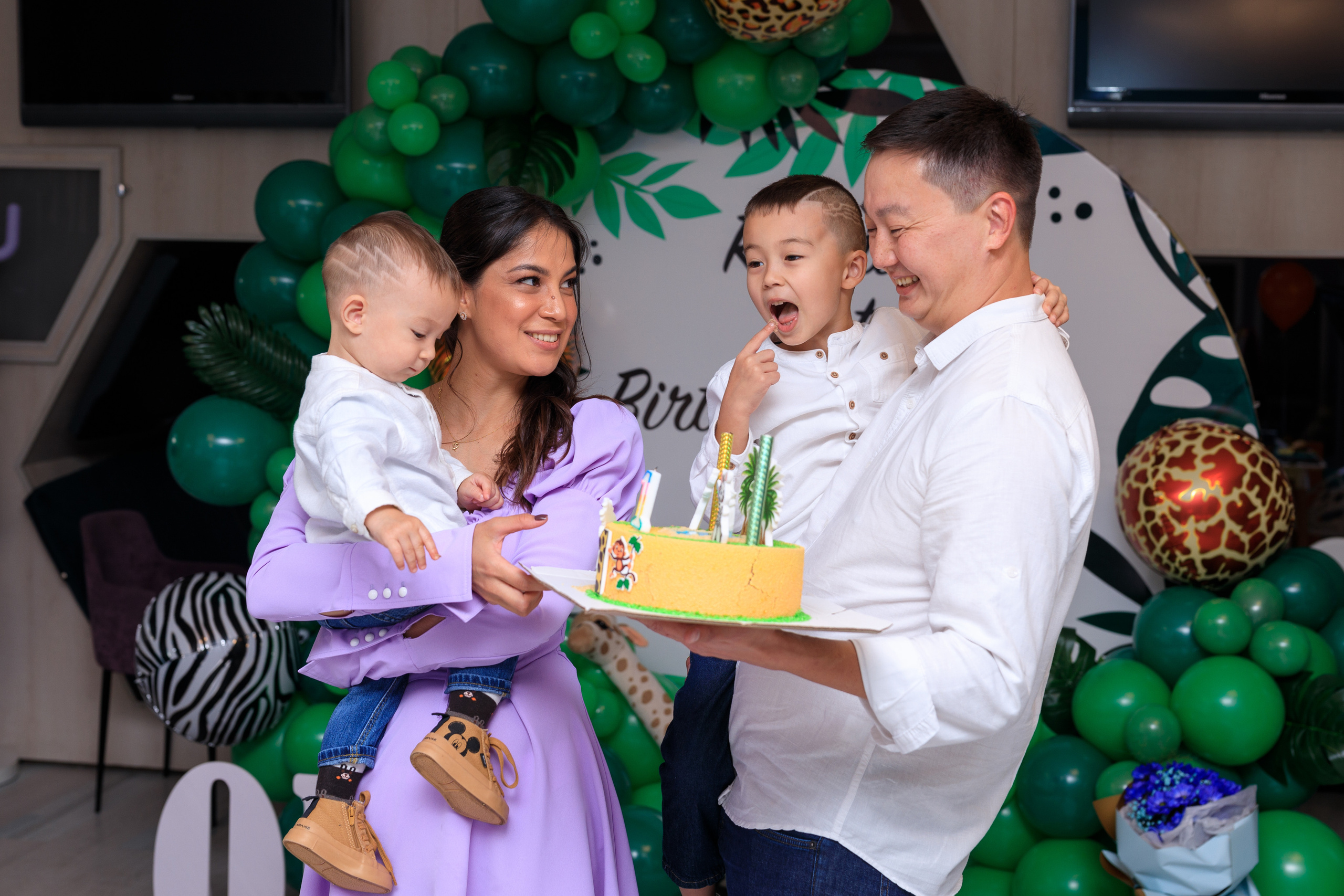Дни рождения. Семейный и детский фотограф в Алматы Юлия Бельфер