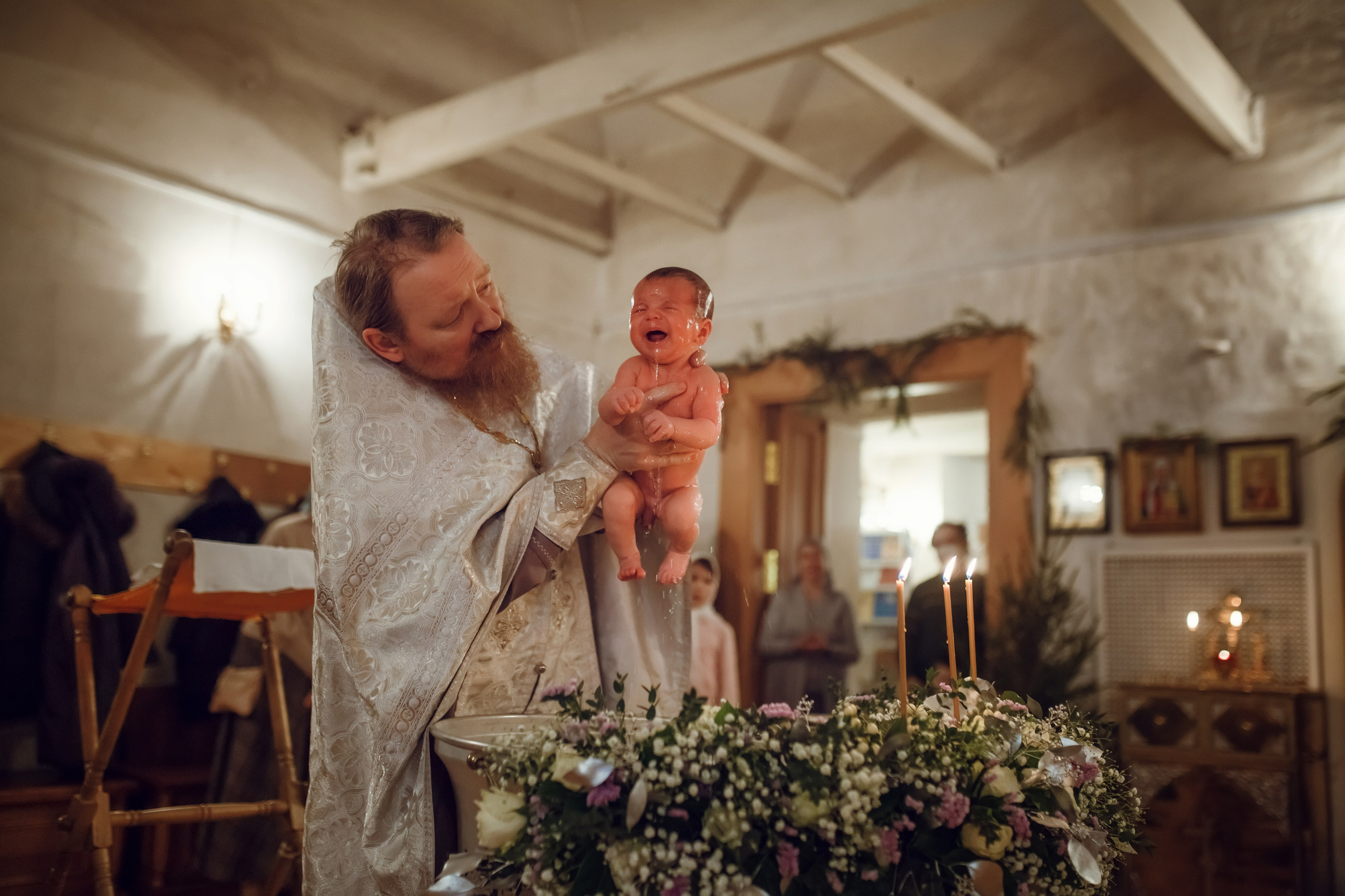 Крещение Саввы. Фотограф на Крещение, семейный фотограф в Москве